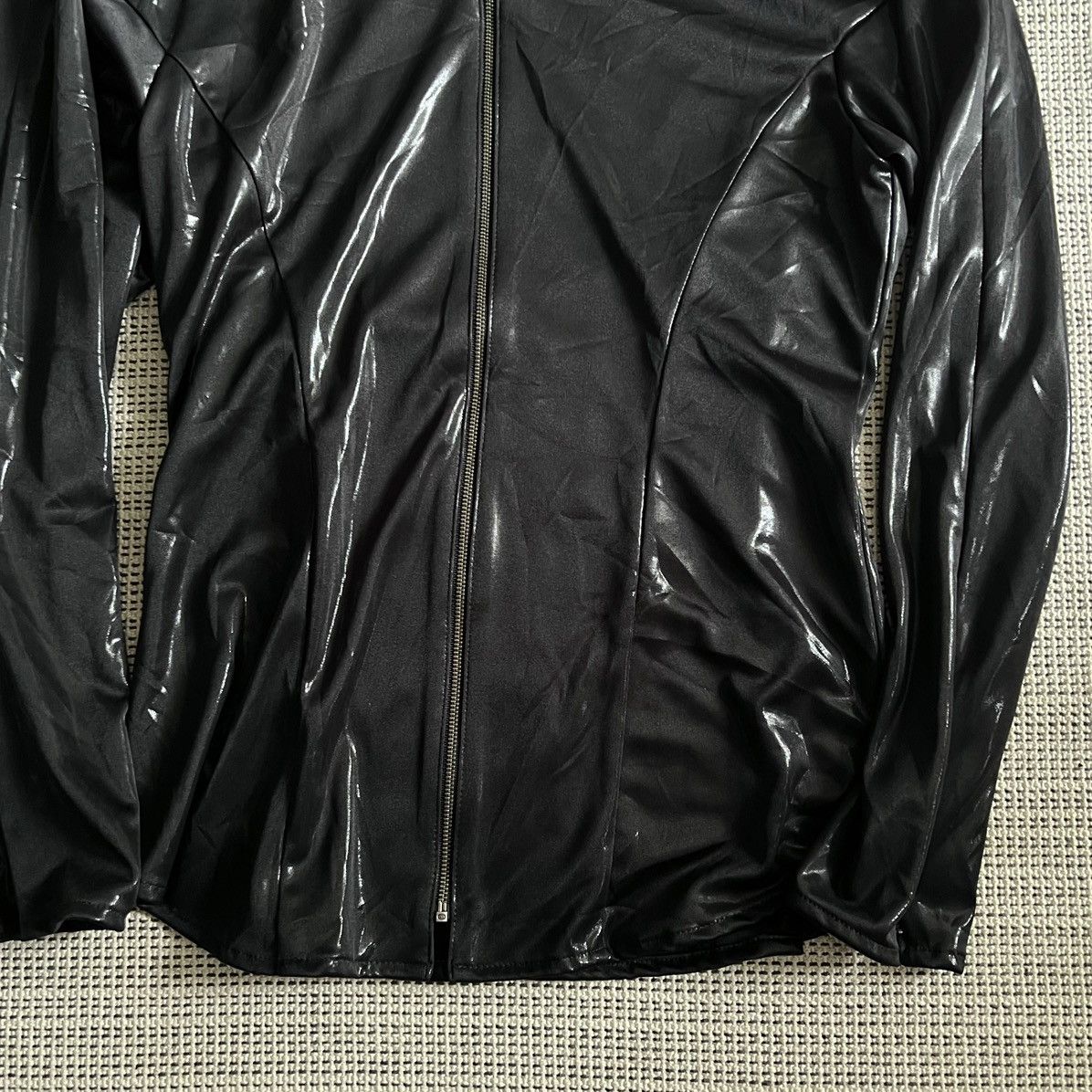 Designer 90s Yoshiyuki Konishi Biker zip Jacket Size US M / EU 48-50 / 2 - 2 Thumbnail