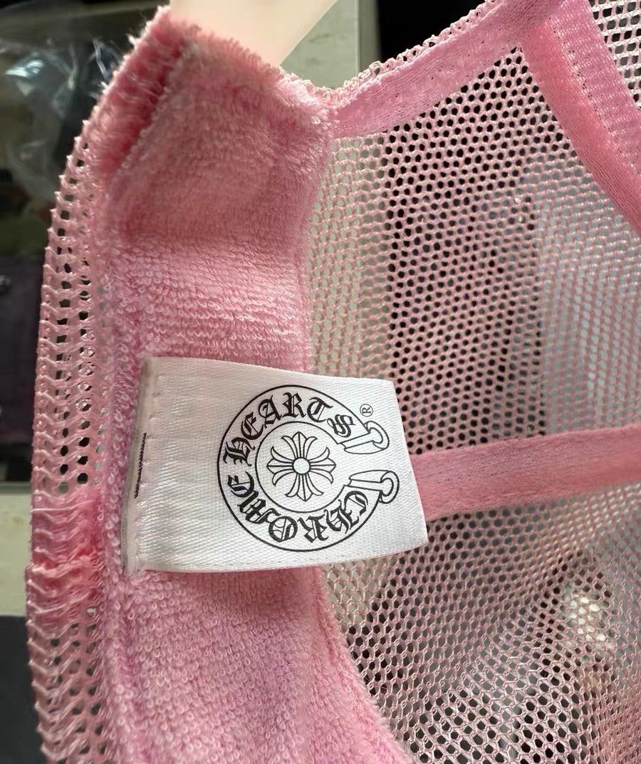 Chrome Hearts Chrome Hearts Embroidered Pink Hat 45 Men Size ONE SIZE - 2 Thumbnail