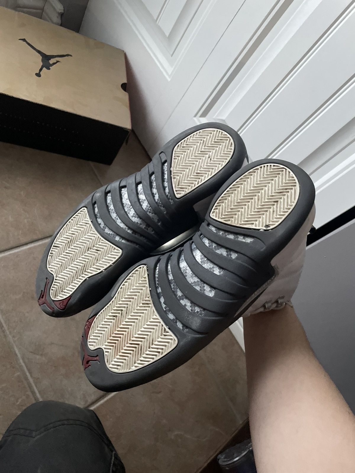 Jordan Brand Air Jordan 12 Retro BG Dark Grey Size US 10.5 / EU 43-44 - 8 Thumbnail