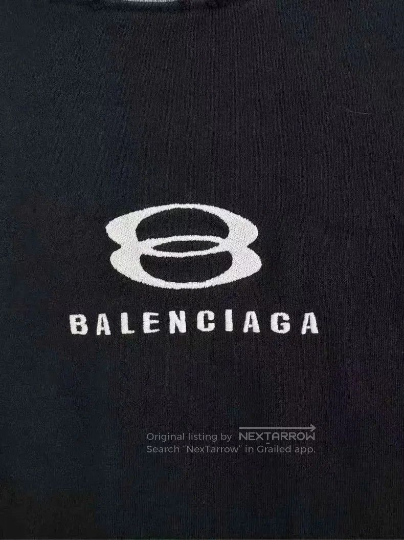 Balenciaga Balenciaga Spliced Double Ring Letter Tee. Size US XXS / EU 40 - 3 Thumbnail