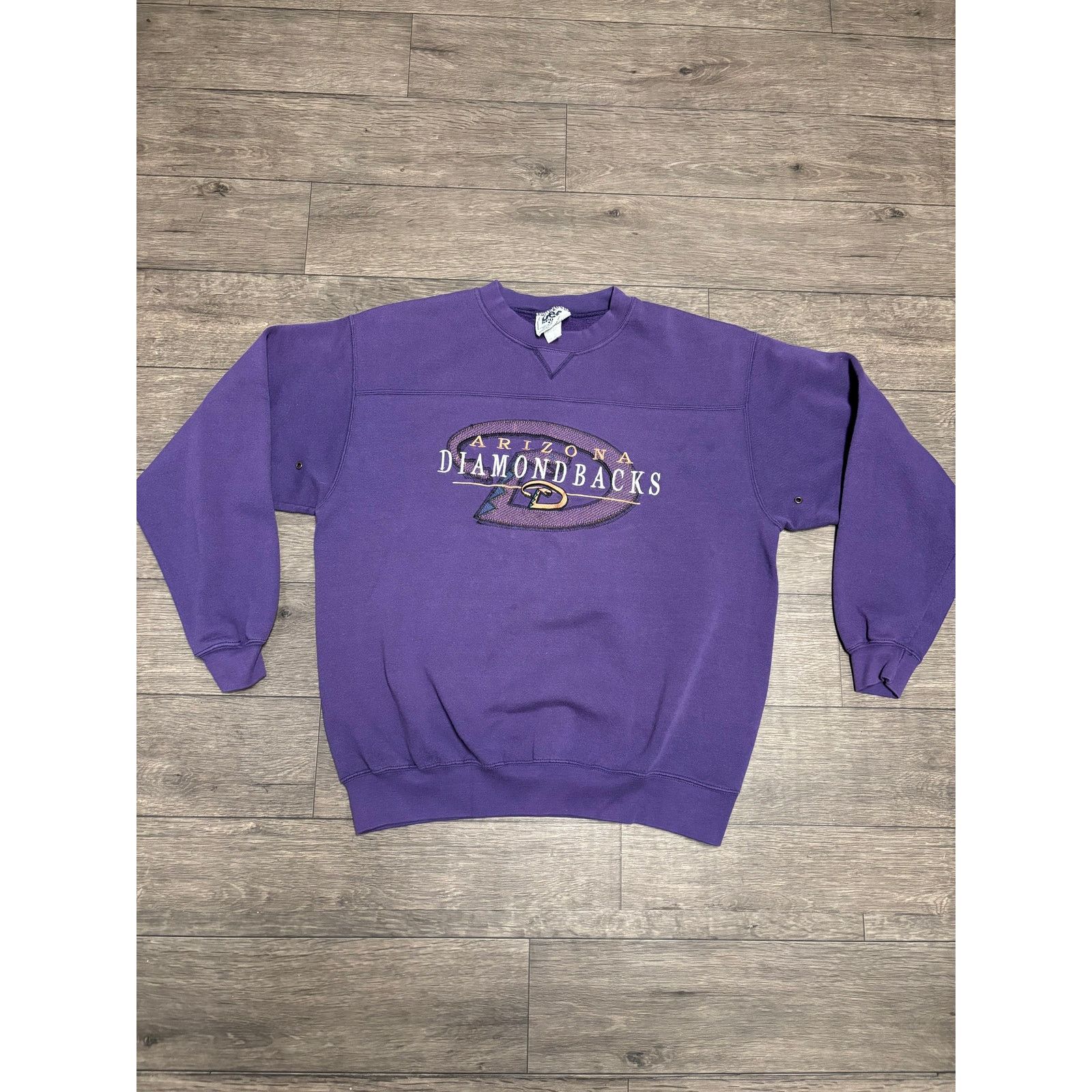 Lee × Vintage Vintage Arizona Diamondbacks MLB Purple Sweatshirt Sz M Size US M / EU 48-50 / 2 - 1 Thumbnail