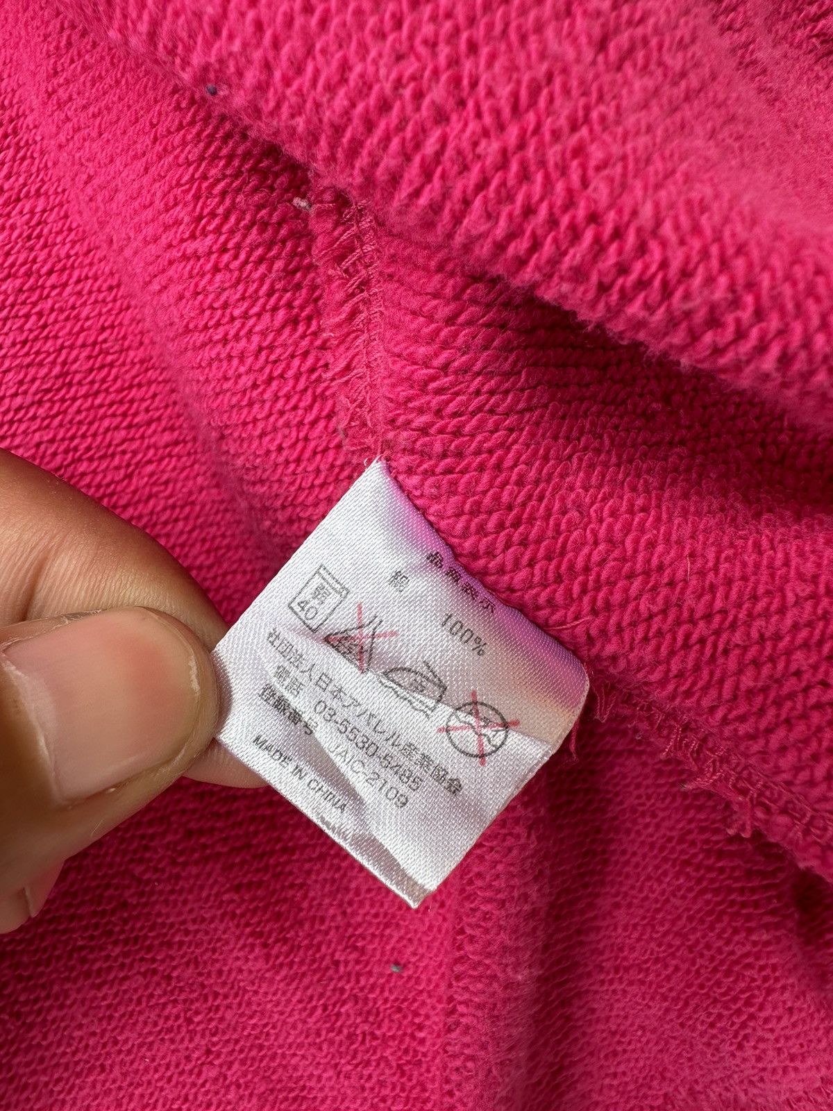20471120 × Japanese Brand BLACK MAMBA OVER THE HILL ZIP FUR HOODIE PINK COLOUR Size US XL / EU 56 / 4 - 10 Thumbnail