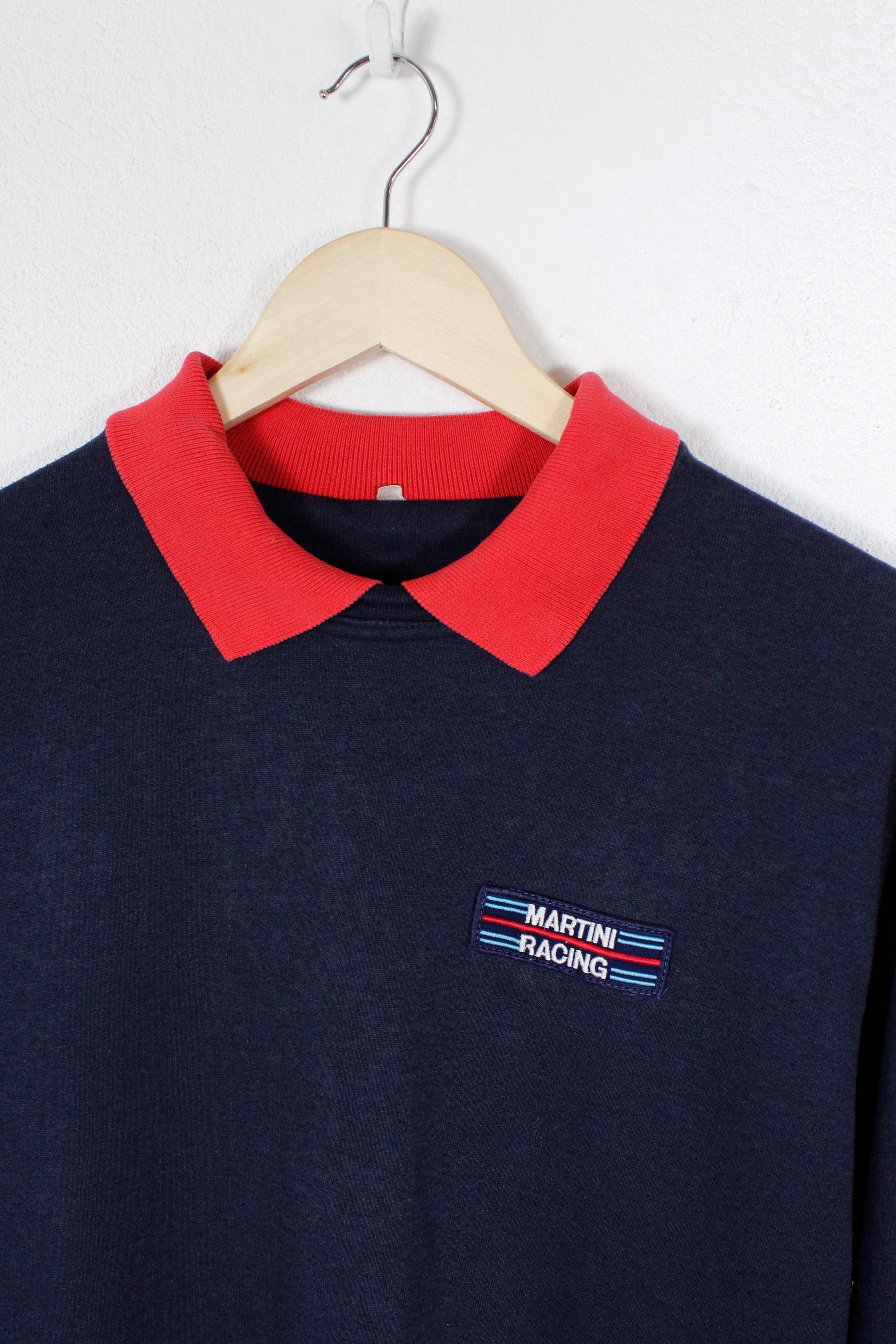 Vintage Vintage Martini Racing Sweat Rugby Polo 90s Size US M / EU 48-50 / 2 - 2 Thumbnail