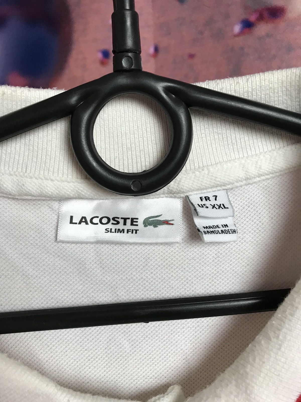Lacoste Lacoste luxury streetwear polo tee Size US XL / EU 56 / 4 - 3 Thumbnail