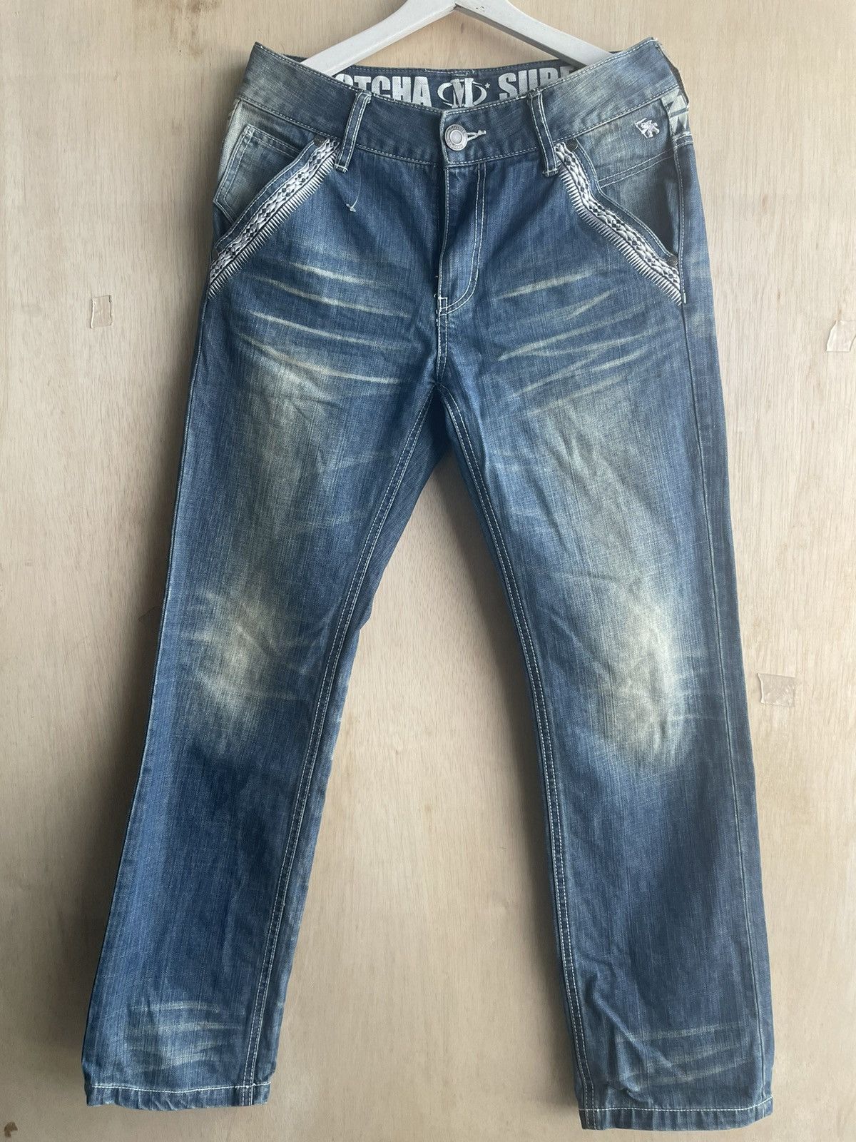 Gotcha × Japanese Brand × Vintage Vintage jeans Gotcha Suf Size US 34 / EU 50 - 2 Thumbnail
