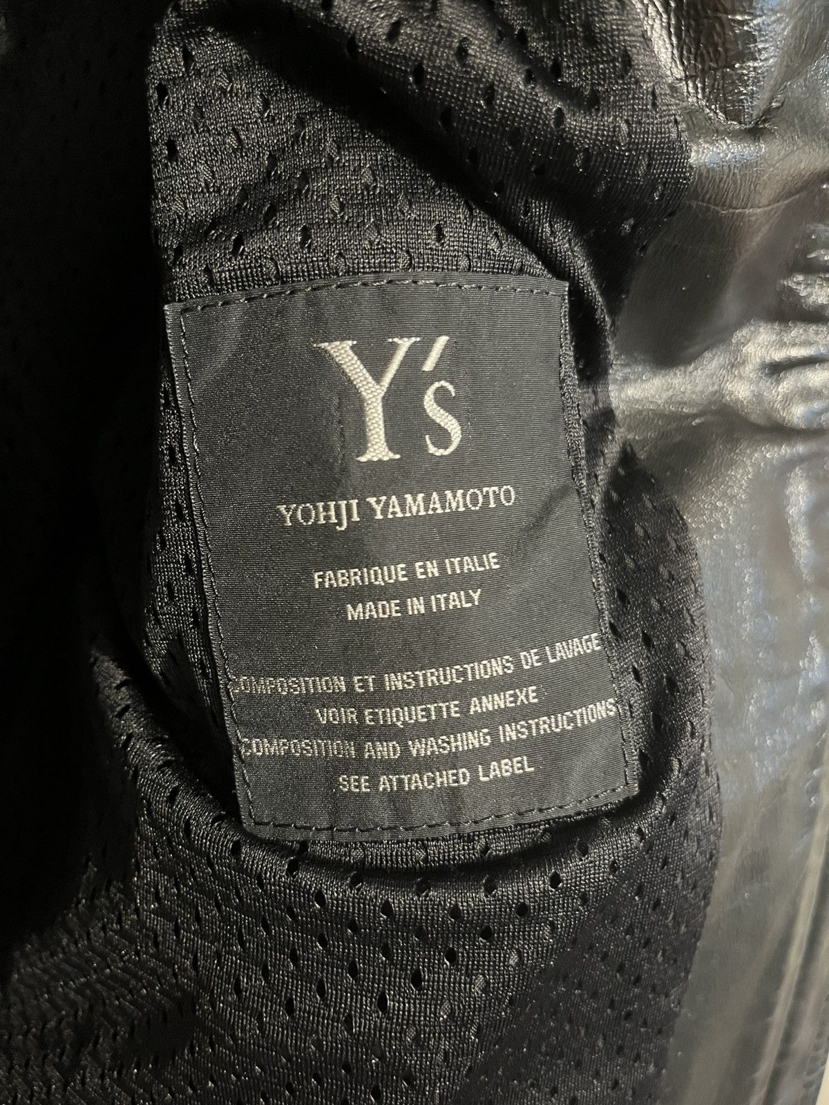 Yohji Yamamoto Y’s x Dainese AW2004-2005 Leather Jacket Size US XS / EU 42 / 0 - 8 Thumbnail