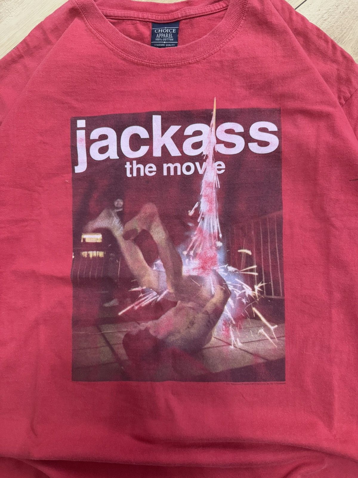 Vintage T-Shirt Jackass the movie 2002 Mtv Size US XL / EU 56 / 4 - 2 Thumbnail