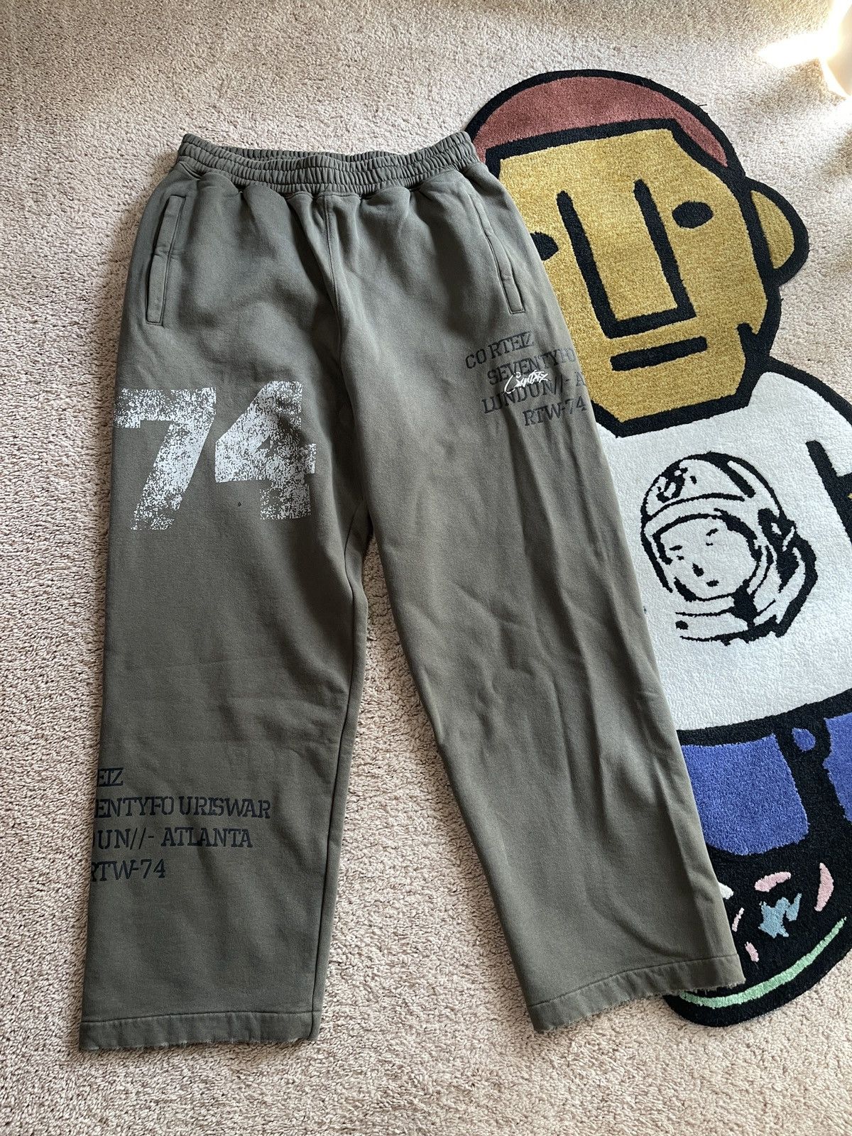 パンツ corteiz harfpants Corteiz HMP V1 Allstarz Sweatpant Black Men's - SS23 - US