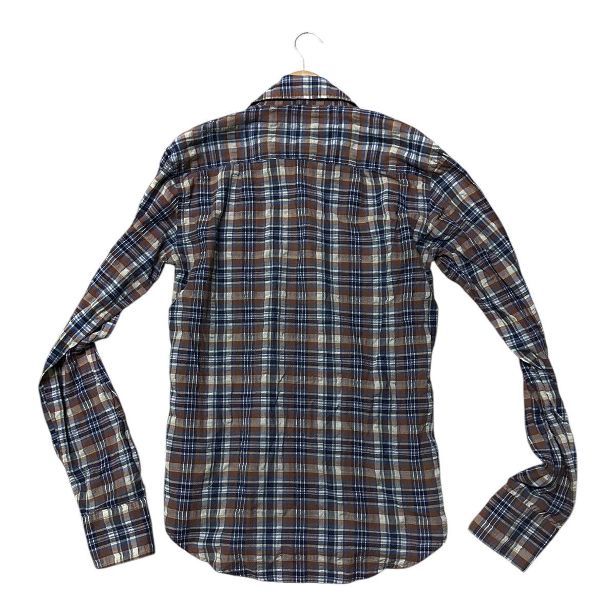 GOA GOA button snap long sleeved plaid double pocket Size US M / EU 48-50 / 2 - 5 Thumbnail