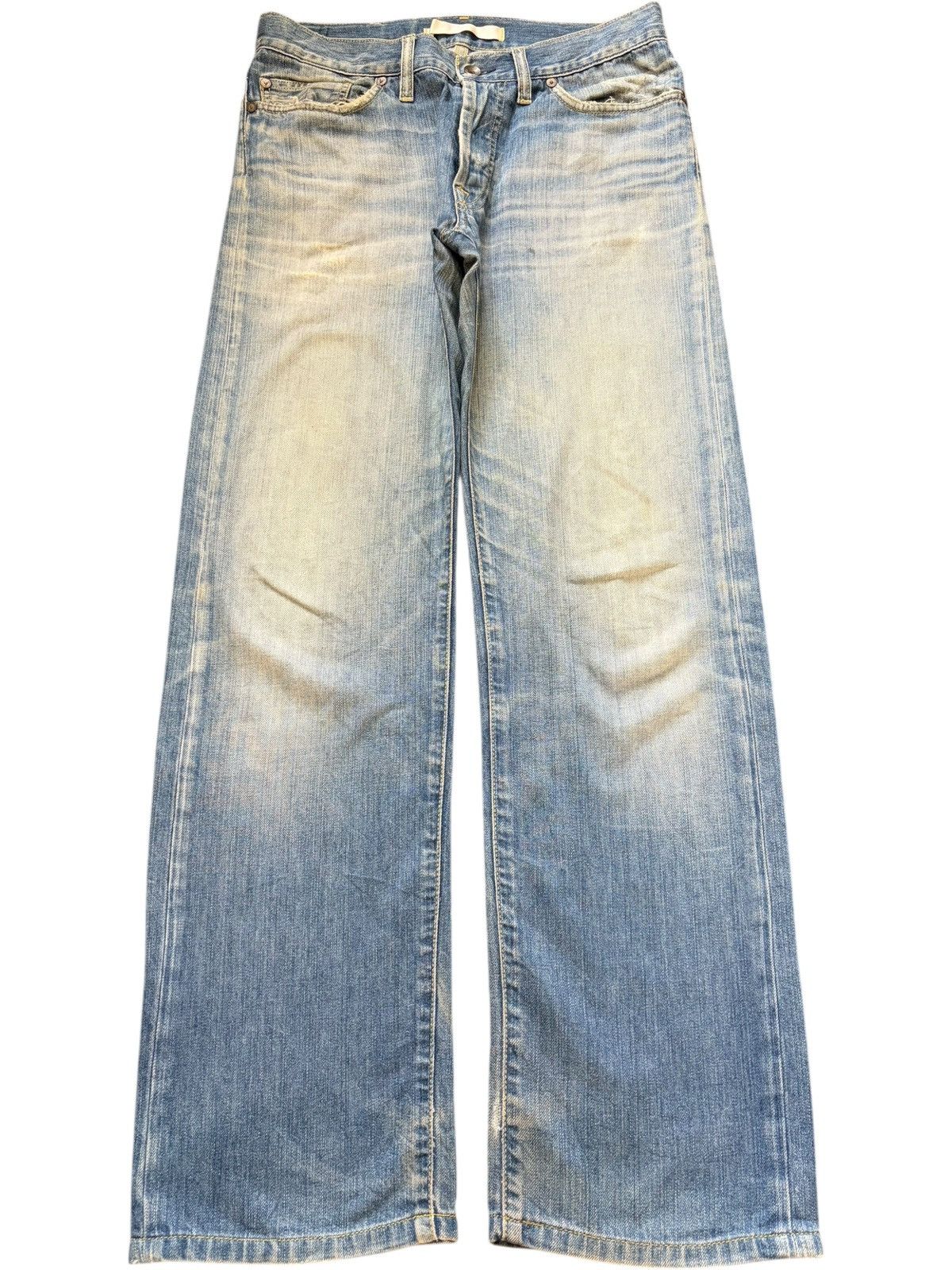 Energie Vintage Italy Energie Mud Wash Distress Loose Jeans Size US 30 / EU 46 - 1 Thumbnail