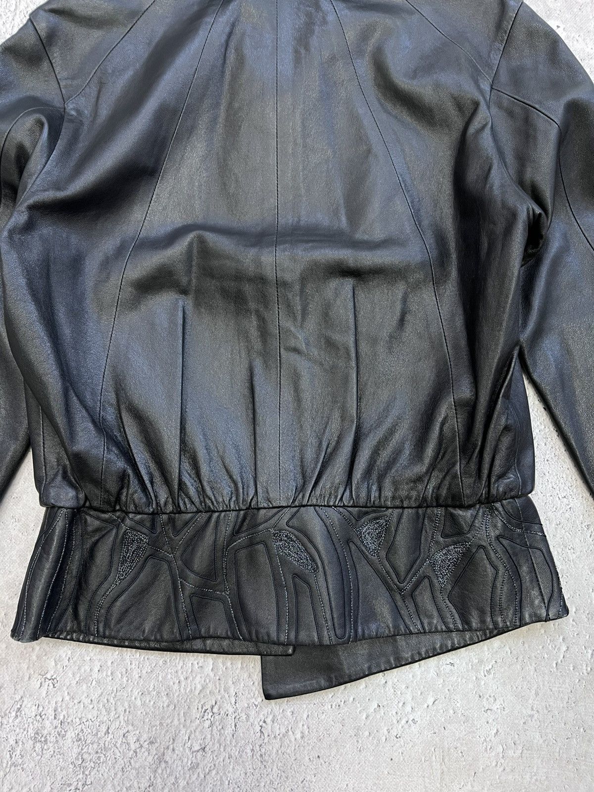 If Six Was Nine × Japanese Brand × Le Grande Bleu (L.G.B.) Semanticdesign Fur jacket y2k leather IfSixWasNine LGB Style Size US M / EU 48-50 / 2 - 10 Thumbnail