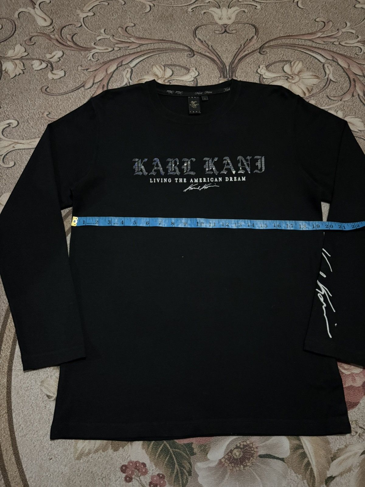 Karl Kani Vintage Karl Kani Spellout Long Sleeve T-Shirt Size US M / EU 48-50 / 2 - 12 Thumbnail