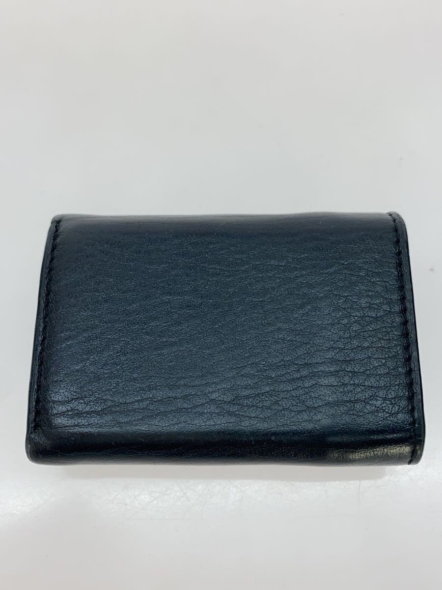 Balenciaga Balenciaga Leather Tri-Fold Wallet Black Size ONE SIZE - 2 Thumbnail