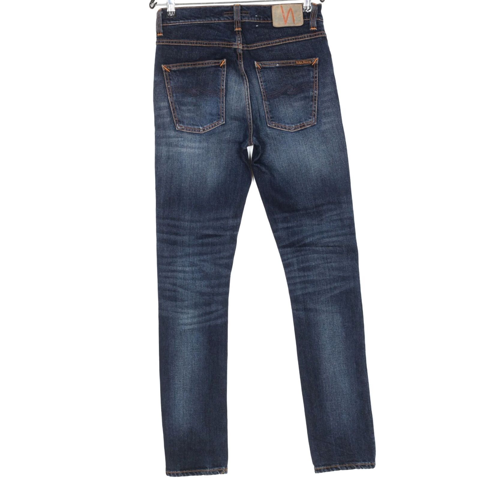 Nudie Jeans NUDIE Jeans LEAN DEAN Ink Navy Jeans Men Slim Tapered 28x32 5-Pocket Denim Stretch Mid Rise Blue Size US 28 / EU 44 - 3 Thumbnail