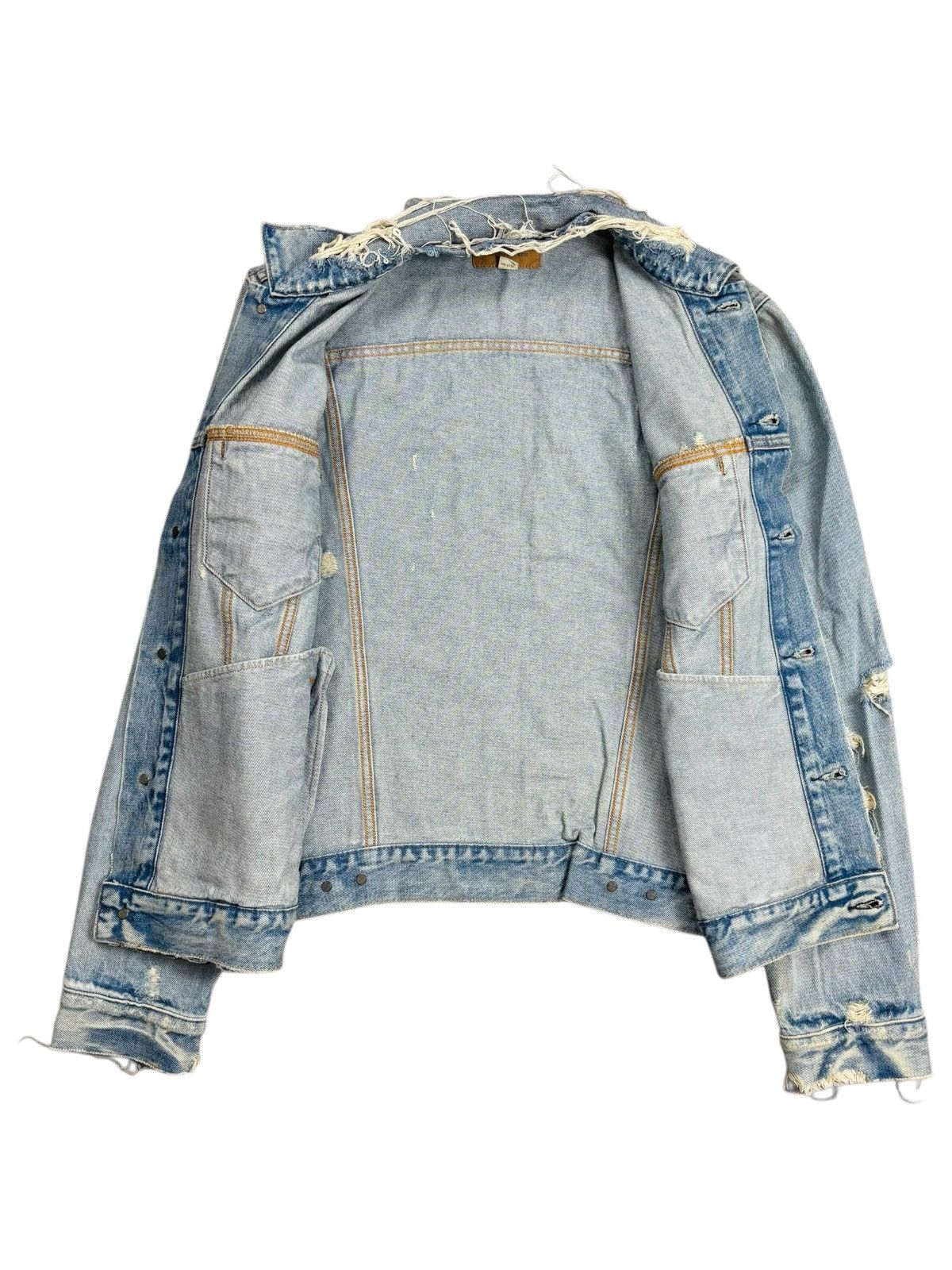 RRL Ralph Lauren 2000s Ralph Lauren - Denim & Supply Crash Denim Jacket Size US M / EU 48-50 / 2 - 2 Thumbnail