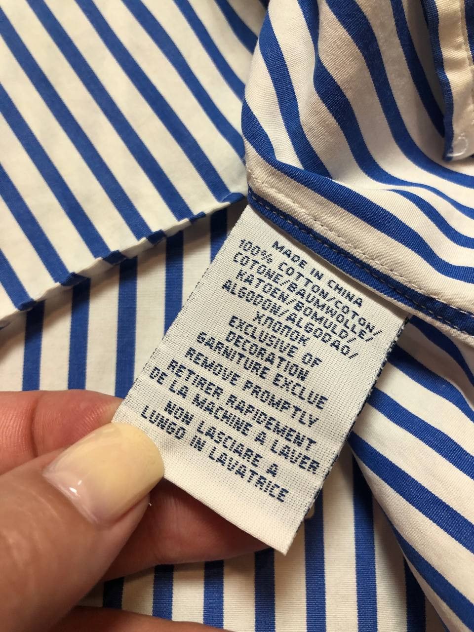 Polo Ralph Lauren Vintage Polo Ralph Lauren Striped Shirt Size M Size US M / EU 48-50 / 2 - 4 Thumbnail