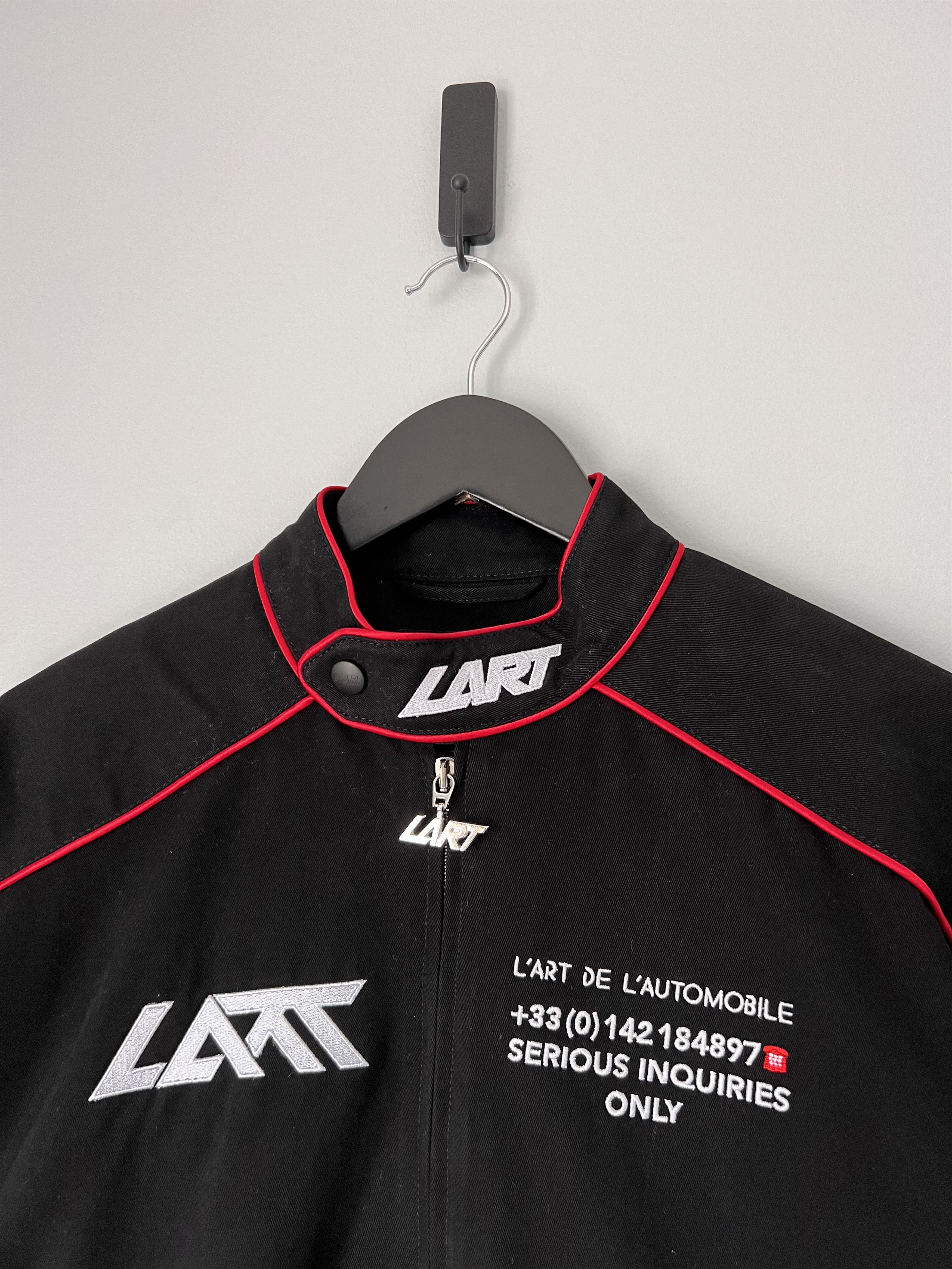 Kar KAR L'ART Red Enzo Karacing Racing Jacket in Black Size US L / EU 52-54 / 3 - 2 Thumbnail
