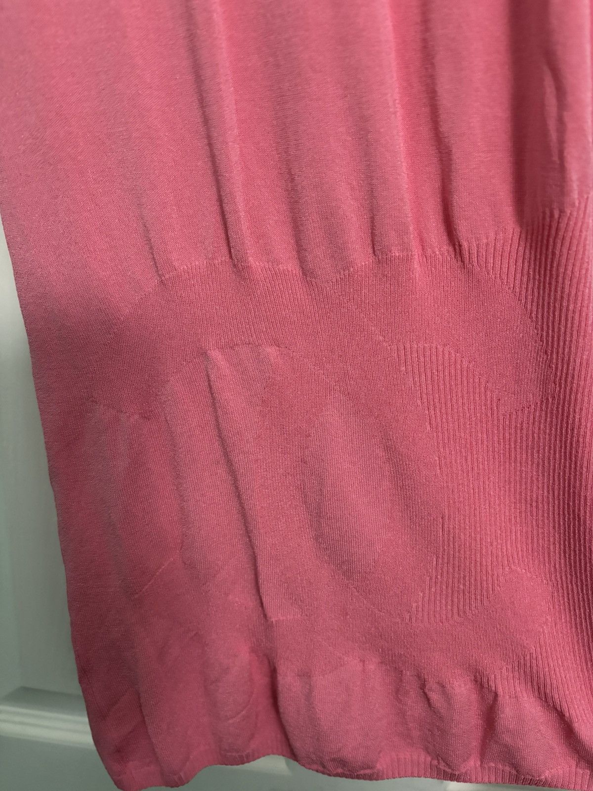 Chanel Chanel CC Pink Knit Top Size 38. Rare Tank Size L / US 10 / IT 46 - 8 Thumbnail