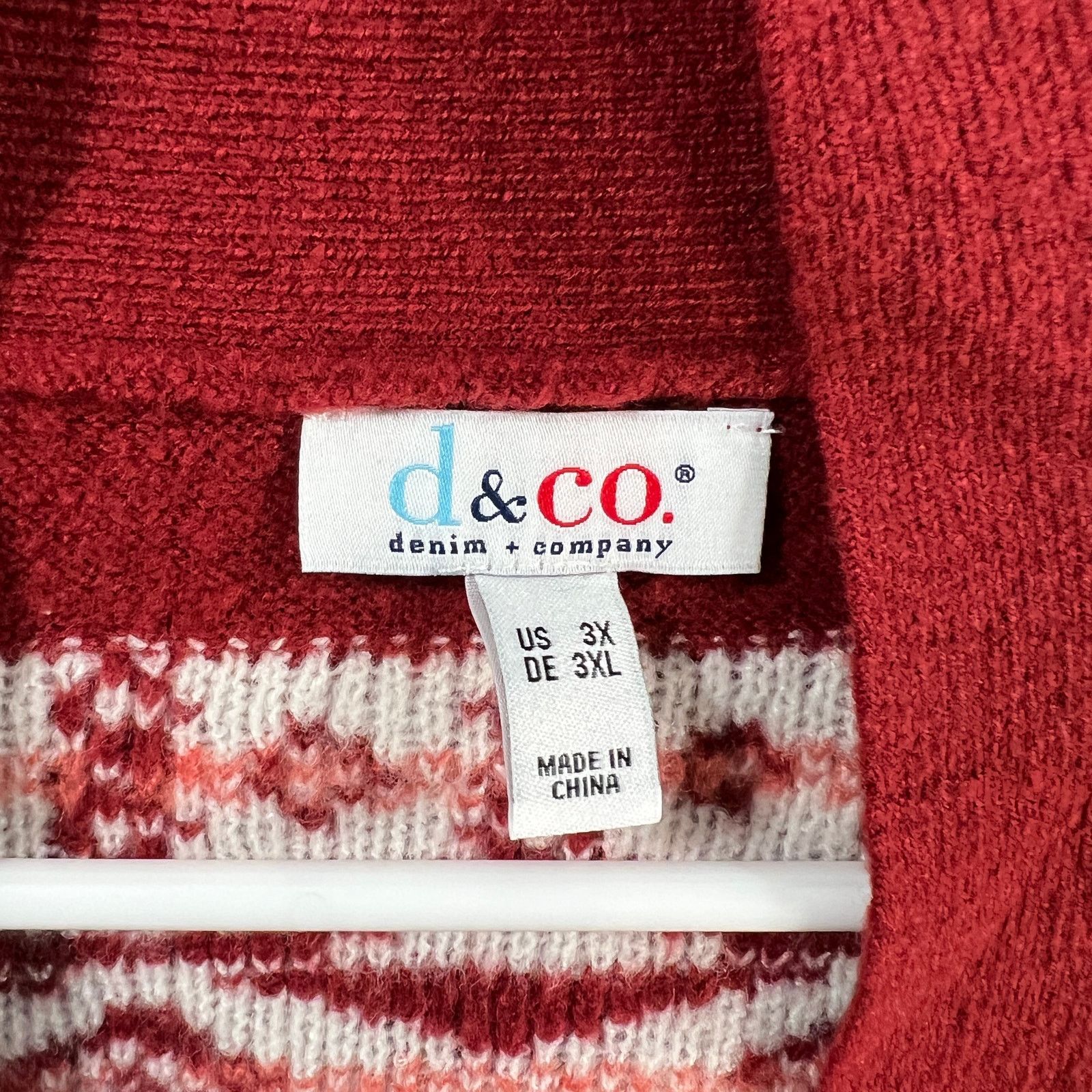 Denim & Co. Denim & Co. Сanyon Retreat Open Front Size 3XL / US 20-22 - 4 Thumbnail