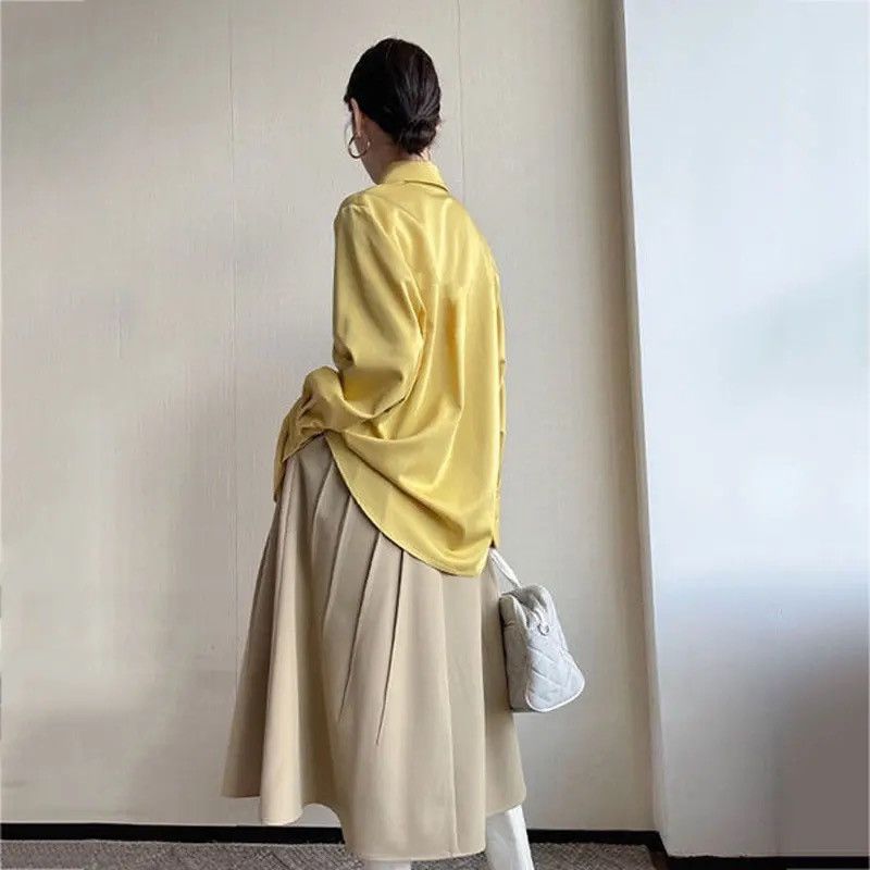 Japanese Brand × Vintage Women's Pointed Collar Blouses French Style Size M / US 6-8 / IT 42-44 - 2 Thumbnail