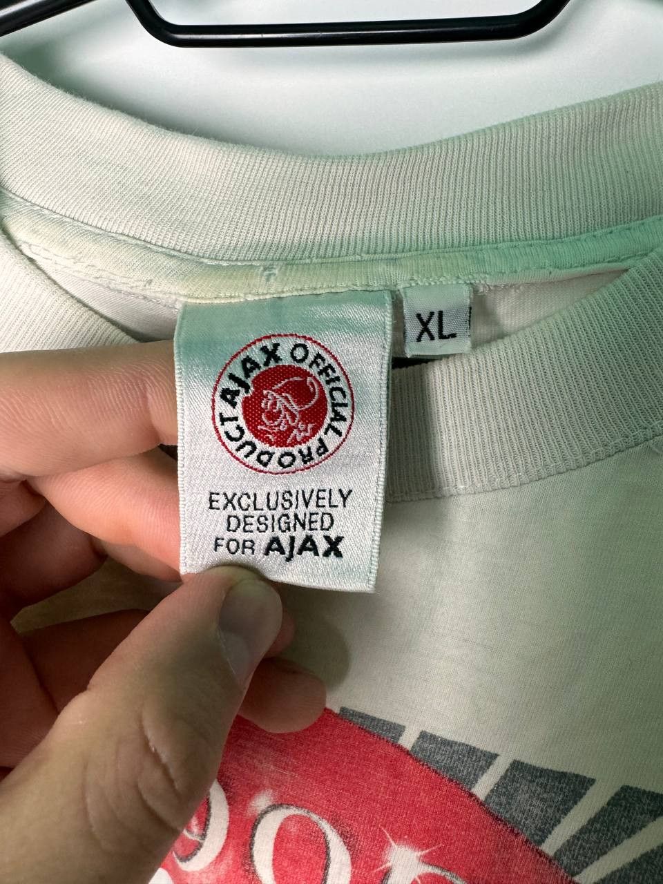 Vintage Vintage Ajax Amsterdam Football Team T-shirt size XL Size US XL / EU 56 / 4 - 5 Thumbnail