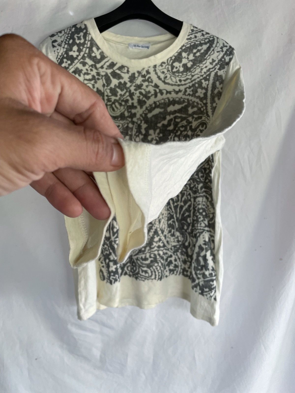 Yohji Yamamoto Y'S FOR LIVING TRADITIONAL PATTERN LONG SLEEVE Size US S / EU 44-46 / 1 - 5 Thumbnail