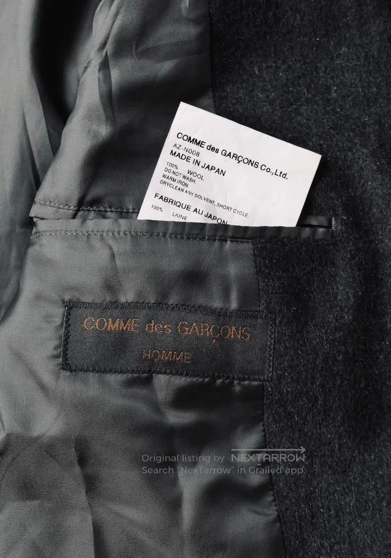 Comme des Garcons Comme Des Garcons Wool Stand Collar Coat. Size US S / EU 44-46 / 1 - 6 Thumbnail