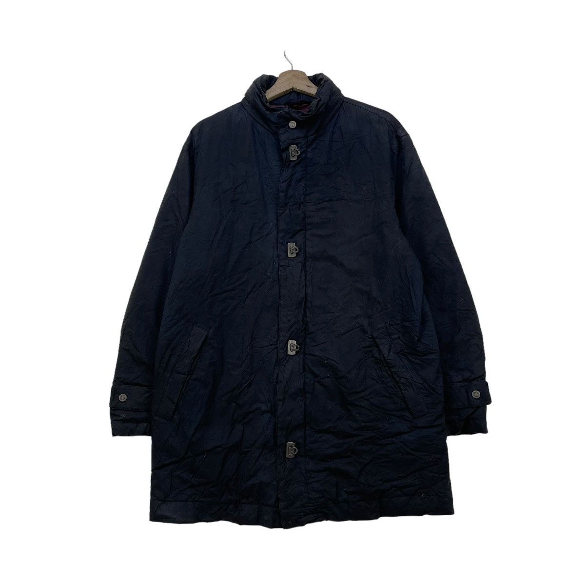Salvatore Ferragamo × Vintage Salvatore Feragamo Made In Italy Waxed Jacket Size US M / EU 48-50 / 2 - 1 Thumbnail