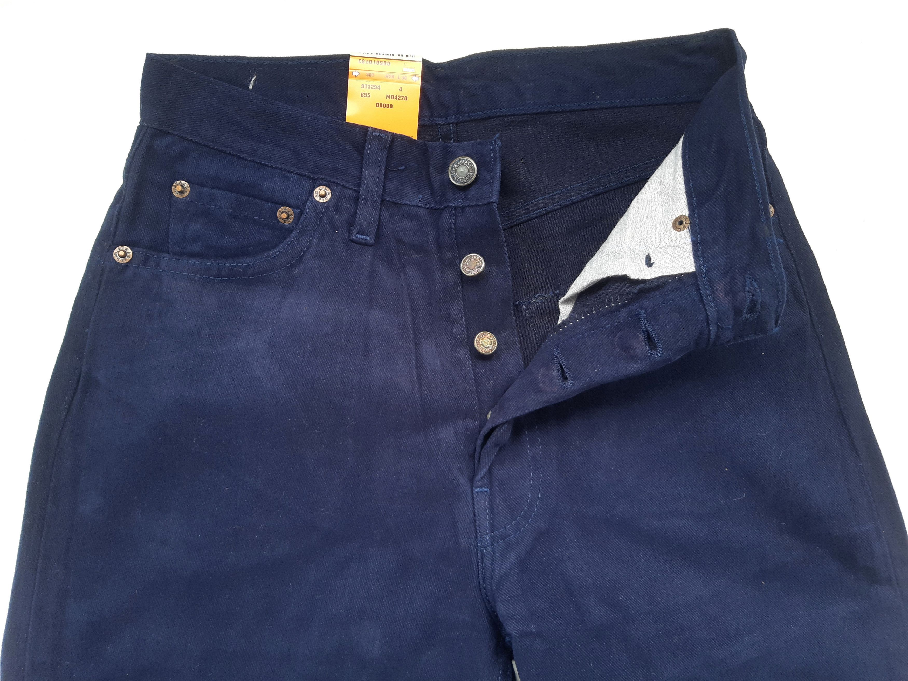 Levi's Vintage 2001 LEVIS 501 Jeans Italy size W29 L36 NWT Size 29" - 8 Thumbnail