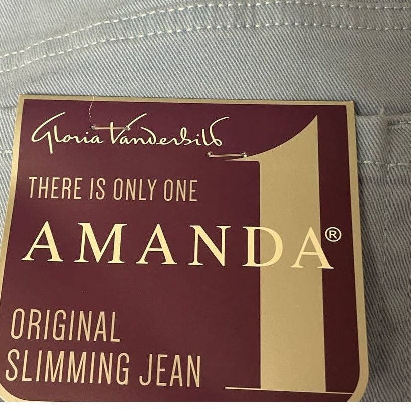 Gloria Vanderbilt New Gloria Vanderbilt Womens 12 Denim Slimming Jeans. Size 32" / US 10 / IT 46 - 6 Thumbnail