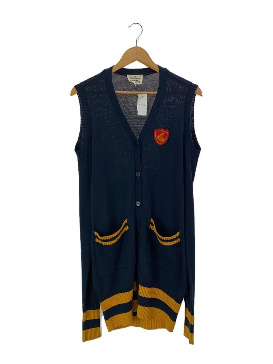 image of Vivienne Westwood Striped Cardigan in Navy, Men's (Size XS)