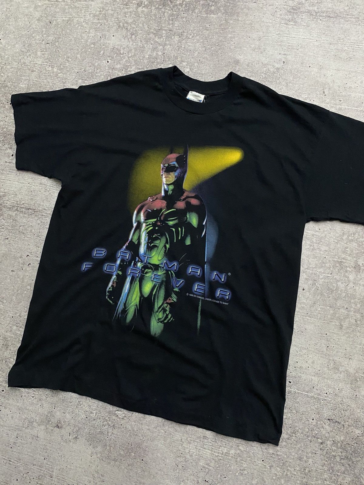 DC Comics × Vintage 🦇BATMAN FOREVER t shirt 1995 DC COMICS Size US XL / EU 56 / 4 - 2 Thumbnail