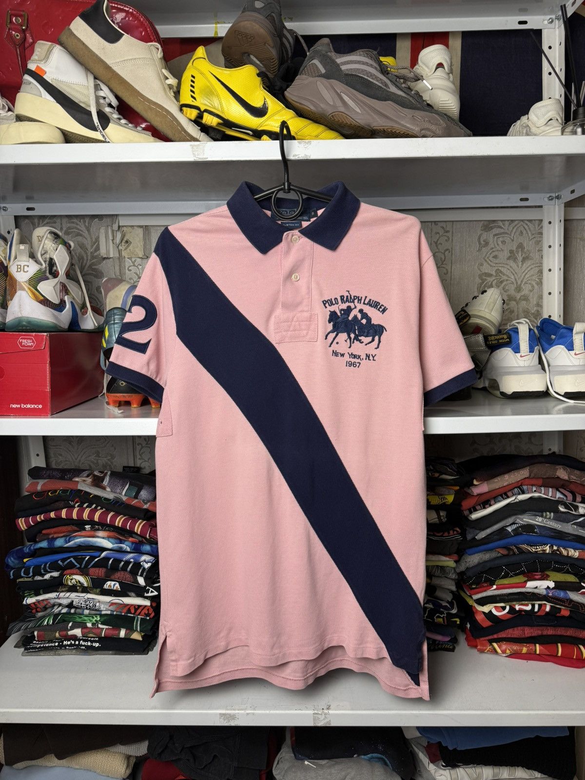 Polo Ralph Lauren Rare Mens Vintage Polo Ralph Lauren Polos Y2K Rugby T-shirt Size US S / EU 44-46 / 1 - 20 Thumbnail