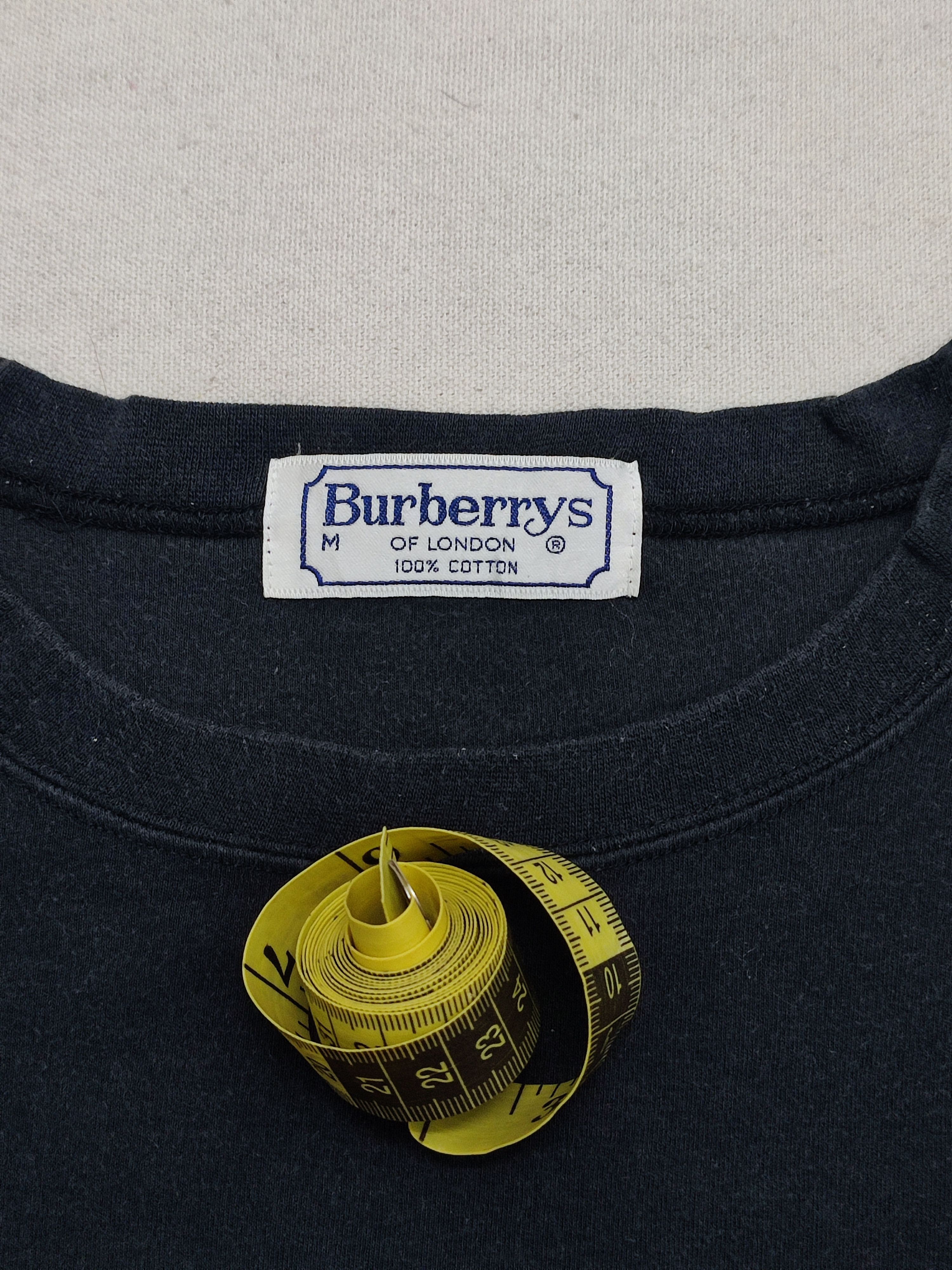 Burberry Vintage Burberrys Big Logo Crop Tee Size M / US 6-8 / IT 42-44 - 6 Thumbnail