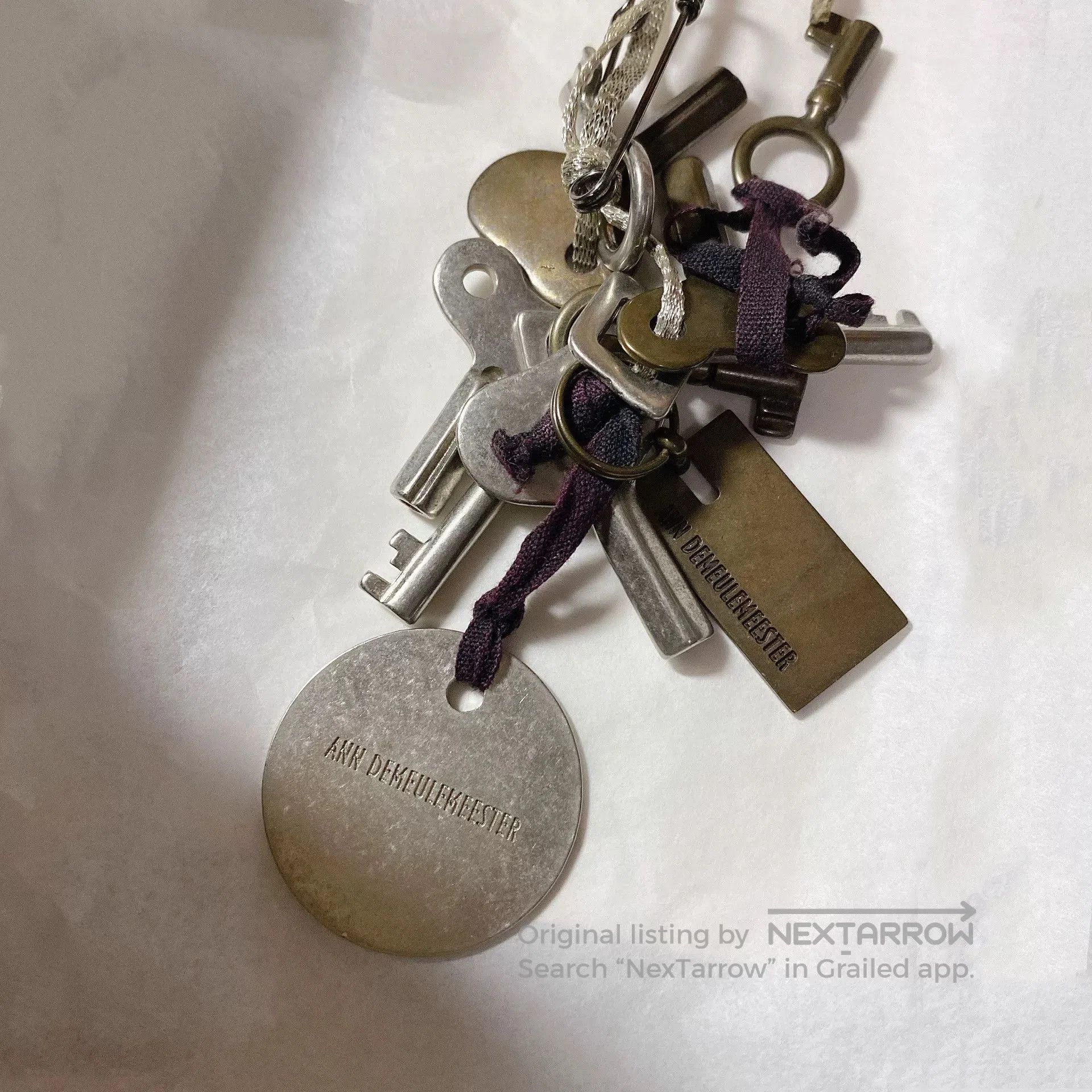 Ann Demeulemeester Ann Demeulemeester 2006 Brooch Necklace. Size ONE SIZE - 4 Thumbnail