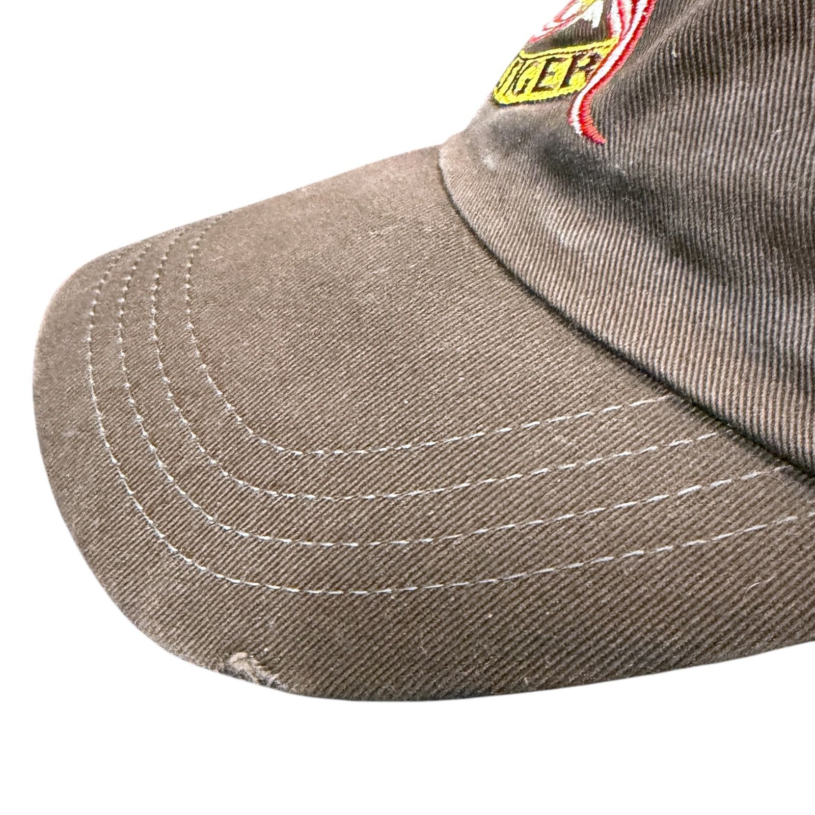 Tommy Hilfiger Vintage 90s Tommy Hilfiger Red Label Moto Mesh Trucker Hat Size ONE SIZE - 4 Thumbnail