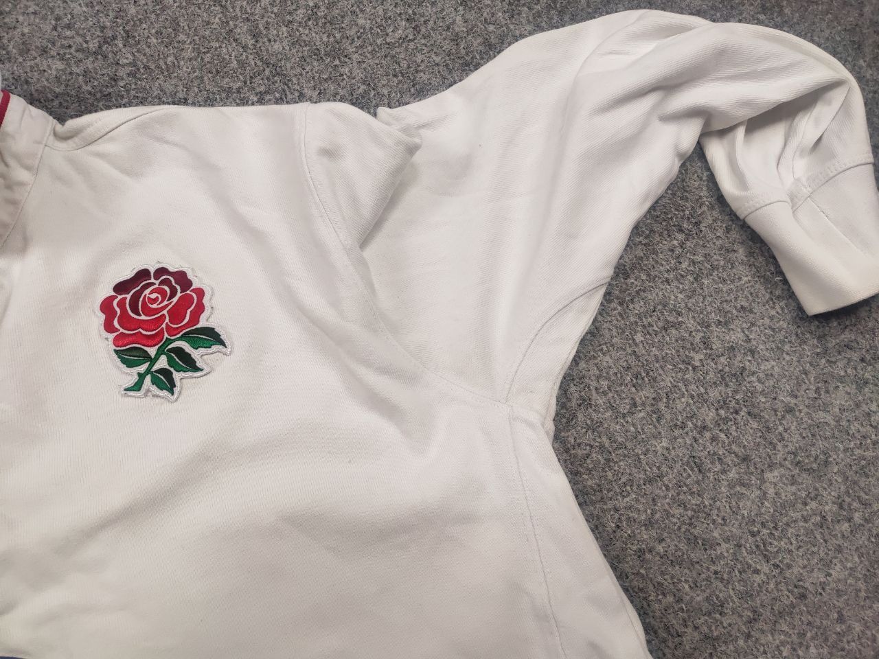 Nike Vintage Nike O2 Longsleeve Shirt England Rugby Team Jersey Size US M / EU 48-50 / 2 - 15 Thumbnail