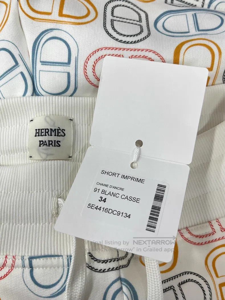 Hermes Hermes Colorful Pig Nose Printed Shorts Size 42" / US 20 - 4 Thumbnail