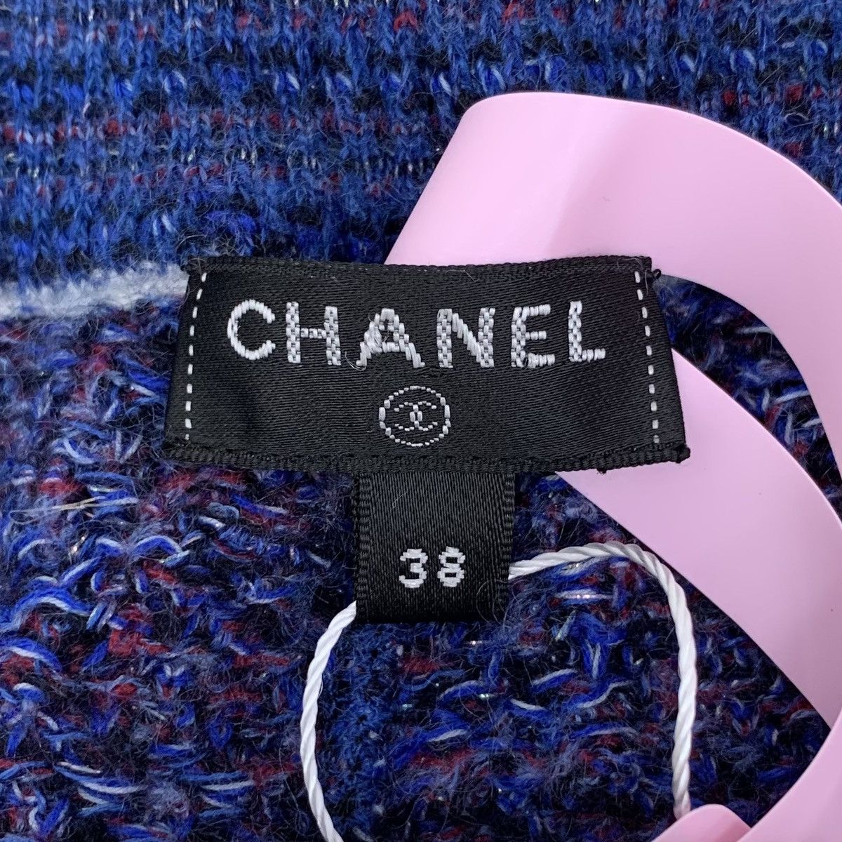 Chanel Chanel Dark Blue Logo Emblem Cotton Knit Casual Shorts K26WX Size 26" / US 2 / IT 38 - 6 Thumbnail
