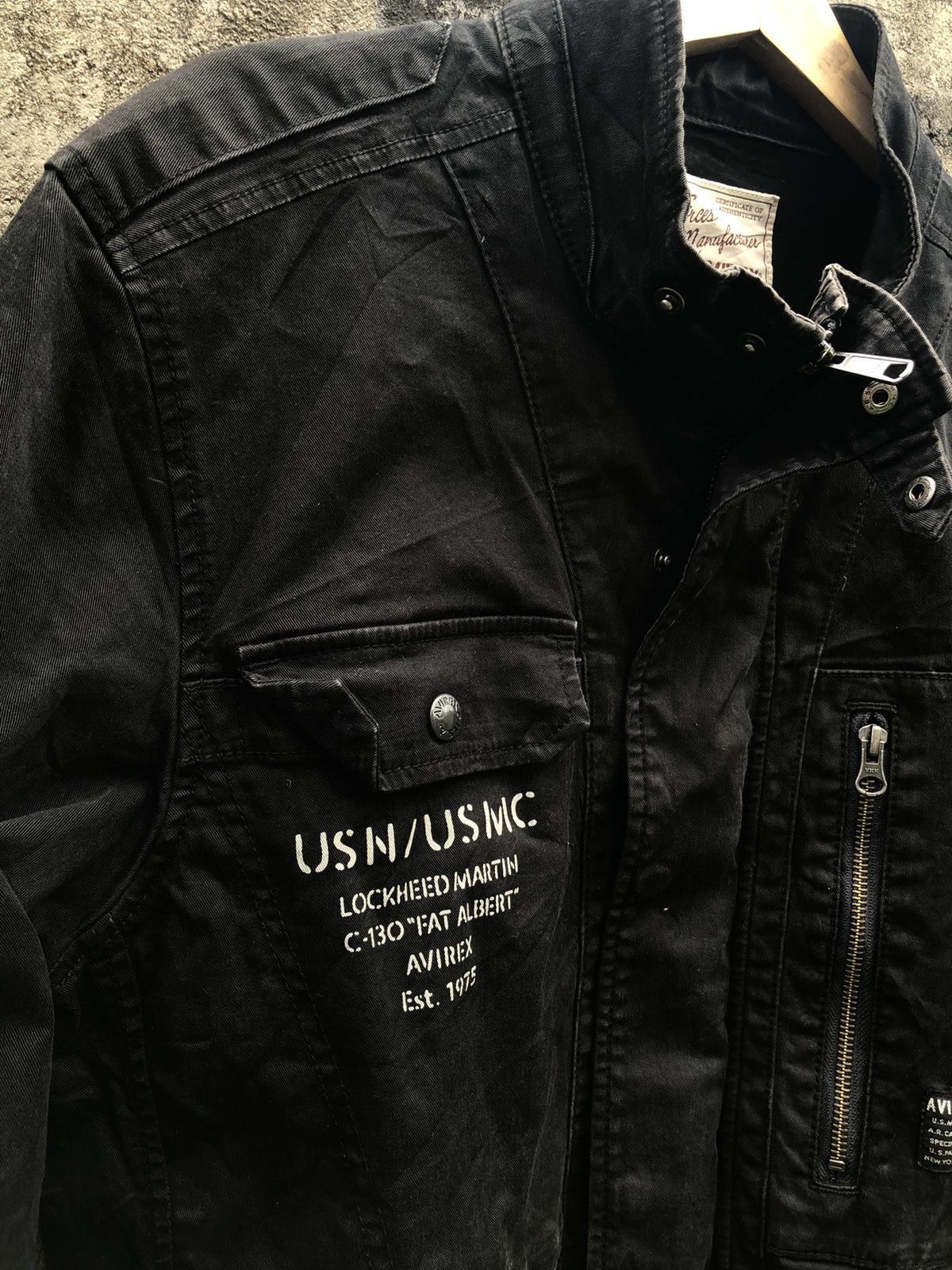 Avirex AVIREX Armed Forces Manufacturer Jacket Size US L / EU 52-54 / 3 - 7 Thumbnail