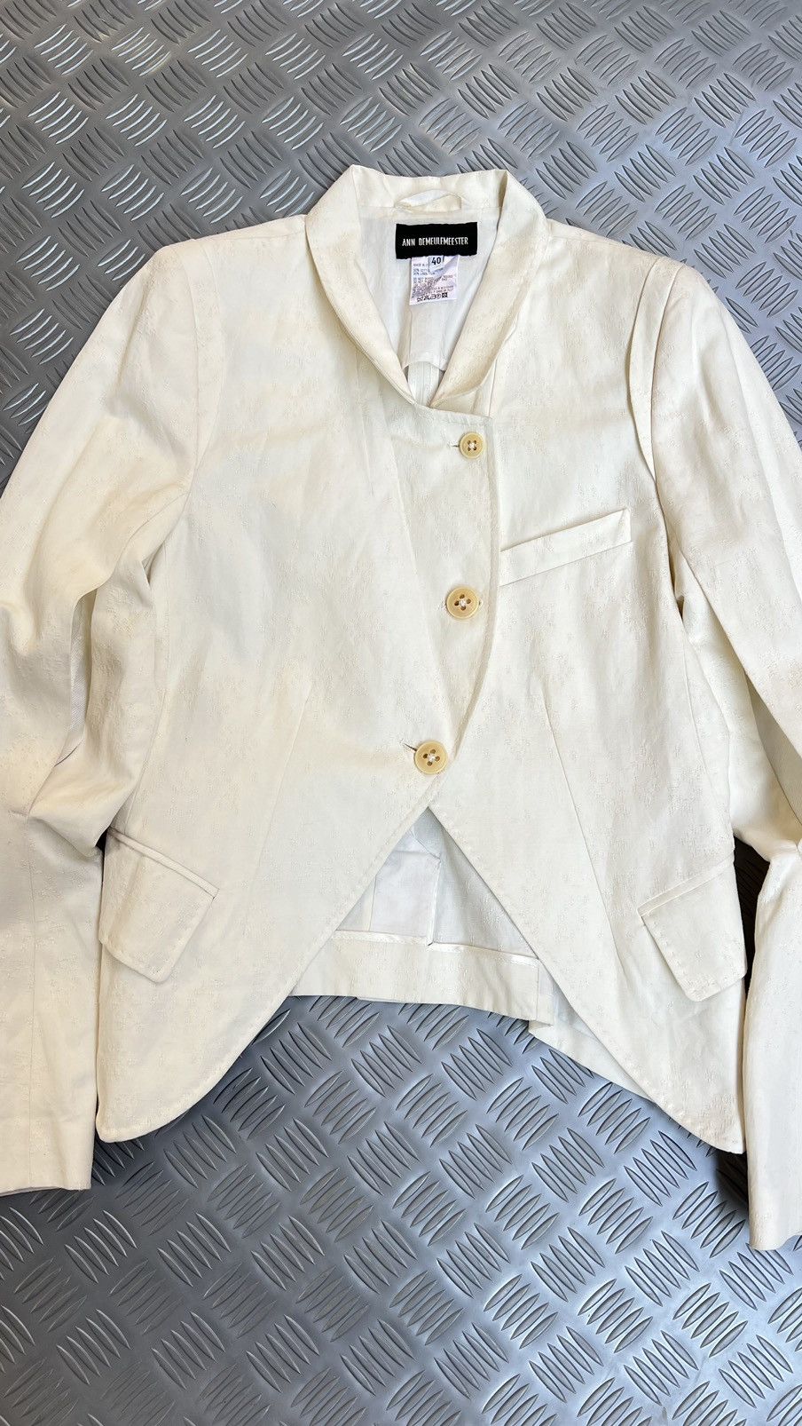 Ann Demeulemeester ann demeulemeester blazer assymetrical Size M / US 6-8 / IT 42-44 - 3 Thumbnail