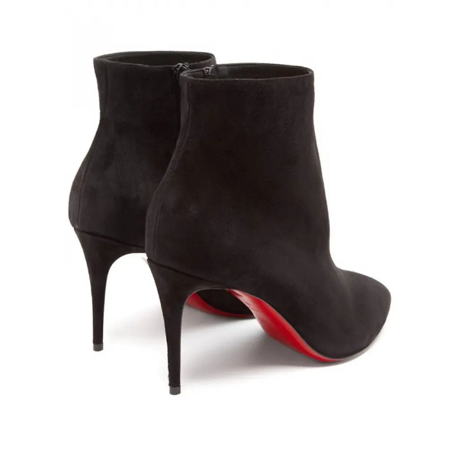 Christian Louboutin Christian Louboutin Eloise Booty 85 Brown Arabica Suede Size US 5 / IT 35 - 8 Thumbnail