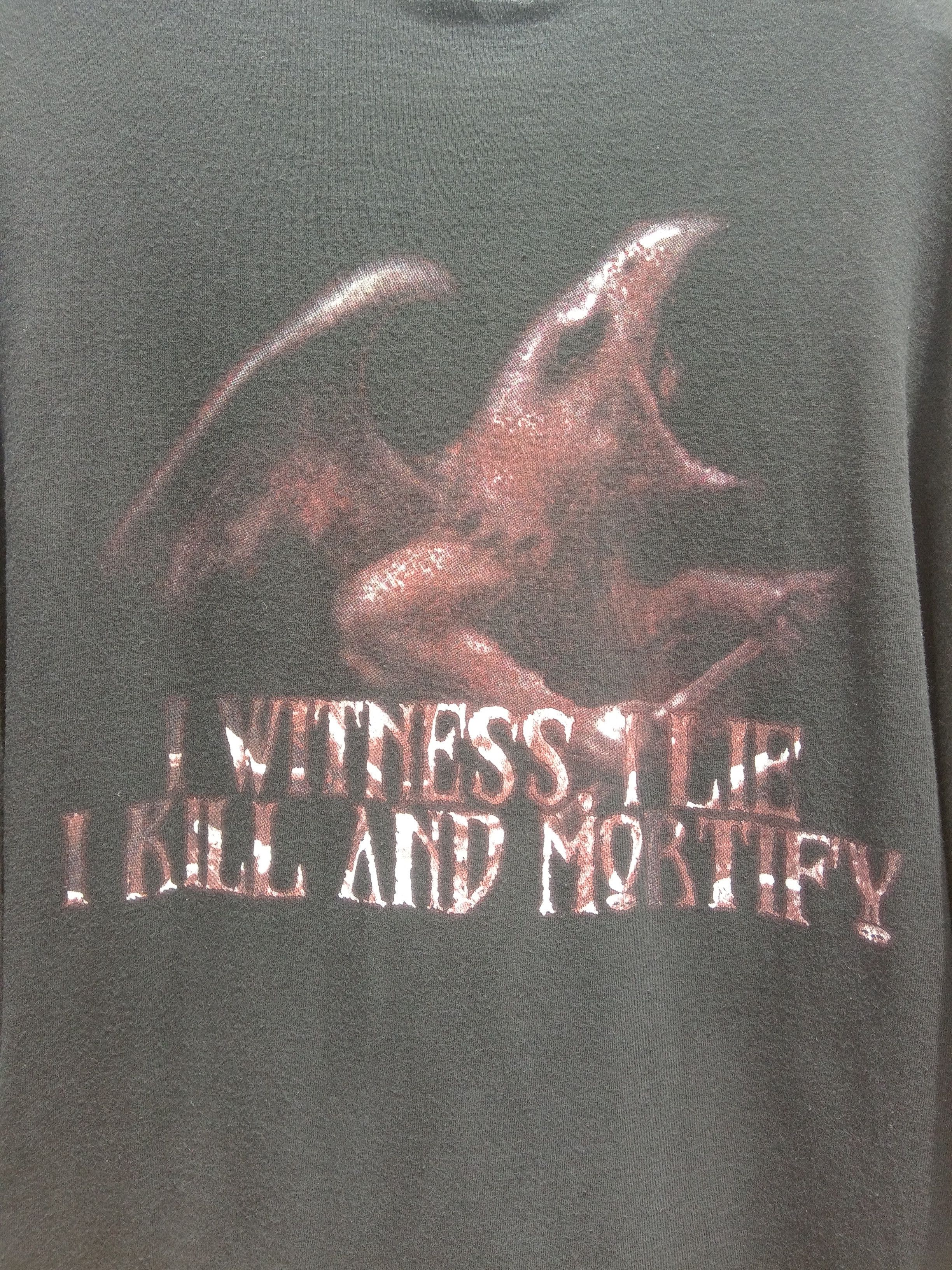 Band Tees × Vintage Vintage SINISTER creative killings Size US XL / EU 56 / 4 - 6 Thumbnail