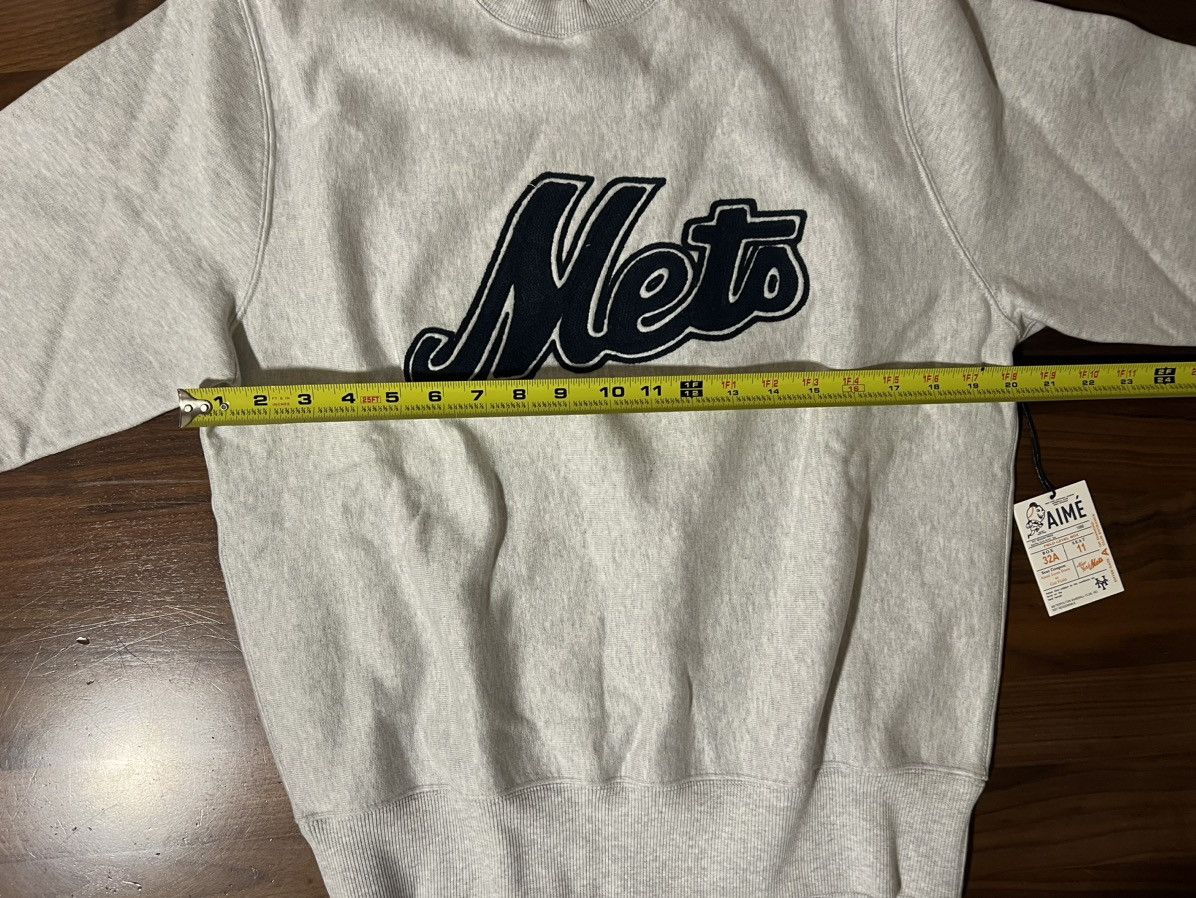 Aime Leon Dore Aime Leon Dore ALD New York Mets Chainstitch Crewneck Small Size US S / EU 44-46 / 1 - 8 Thumbnail