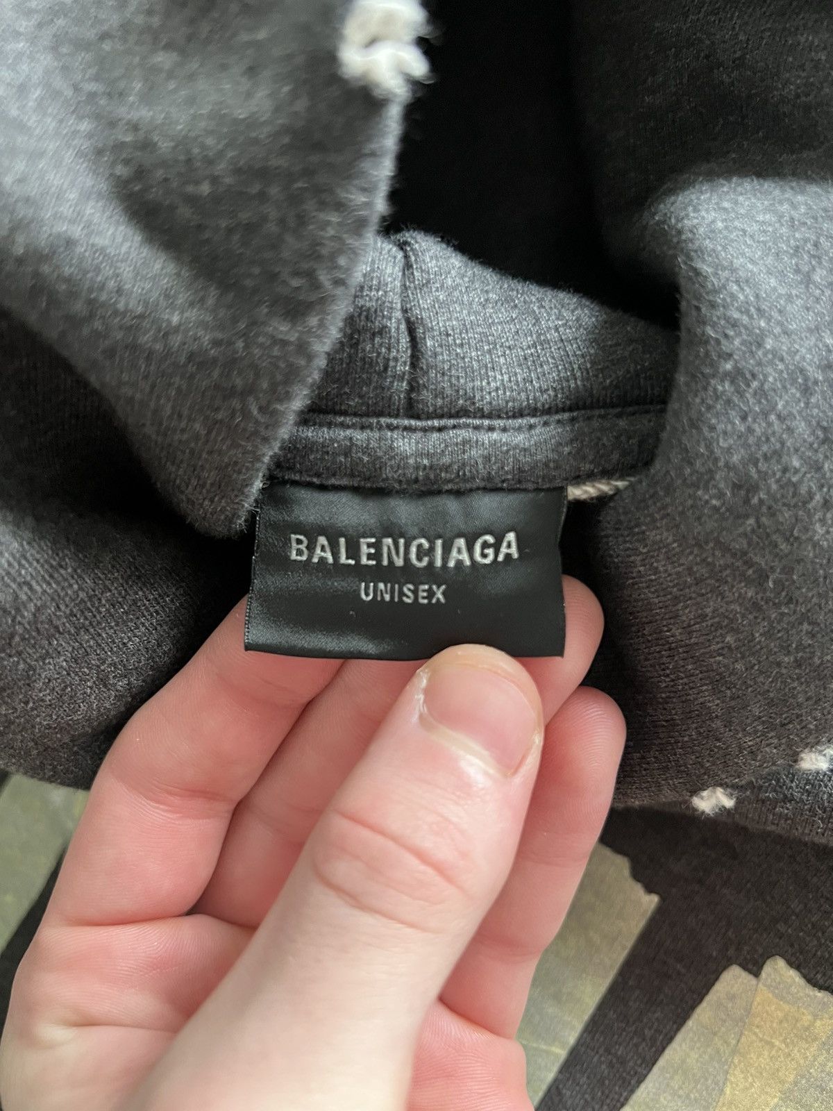 Balenciaga Balenciaga Tape Hoodie Size US S / EU 44-46 / 1 - 20 Thumbnail