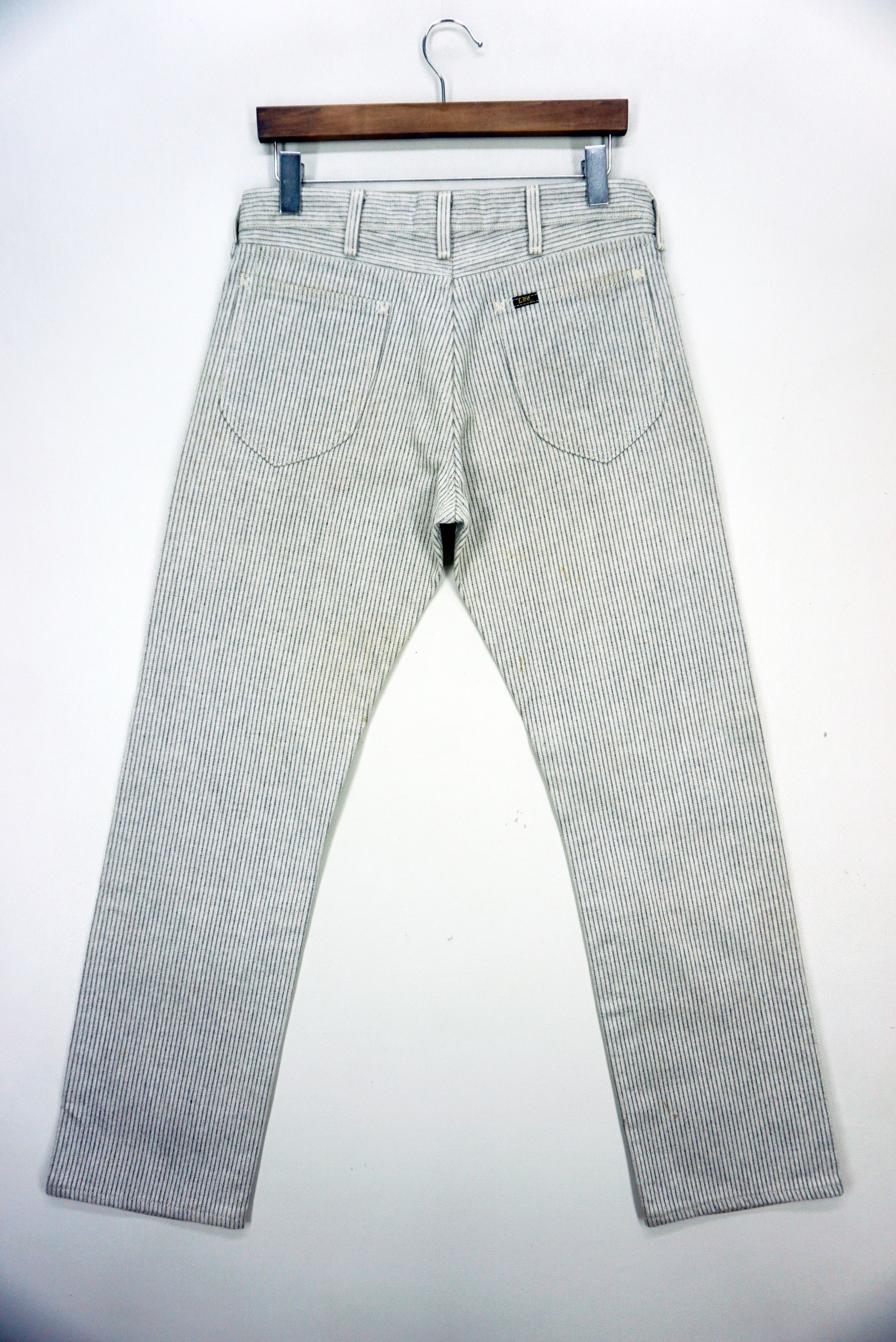 Japanese Brand Junmen x Lee Jeans Size W32xL31 Low Rise Hickory Denim Size US 30 / EU 46 - 2 Thumbnail