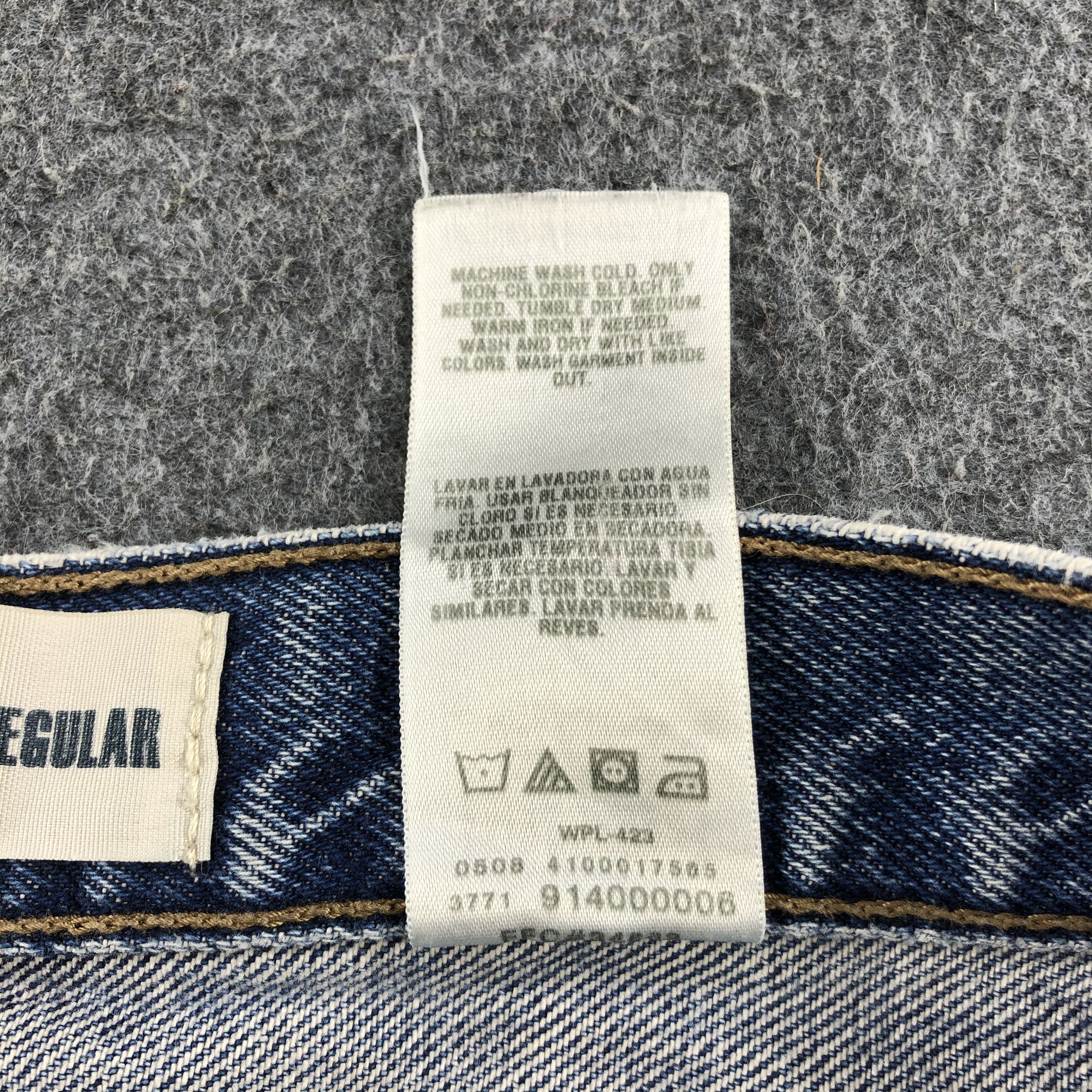 Levi's Vintage Blue Wash Levis Jeans-J1695 Size US 34 / EU 50 - 15 Thumbnail