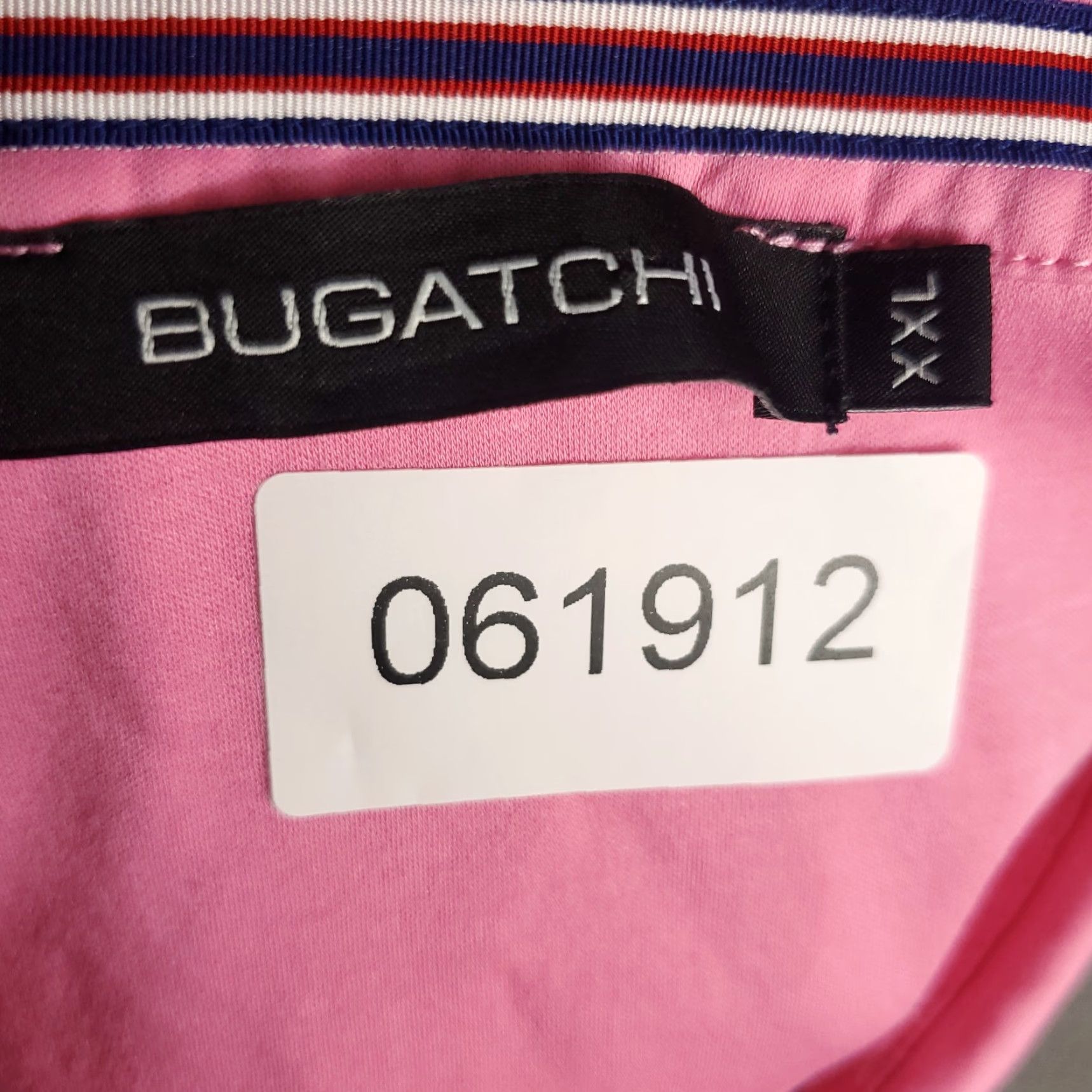 BUGATCHI VINTAGE Bugatchi Polo Shirt Men XL Pink Casual Short Sleeve Cotton Men’s Classic Sports Size US XL / EU 56 / 4 - 7 Thumbnail