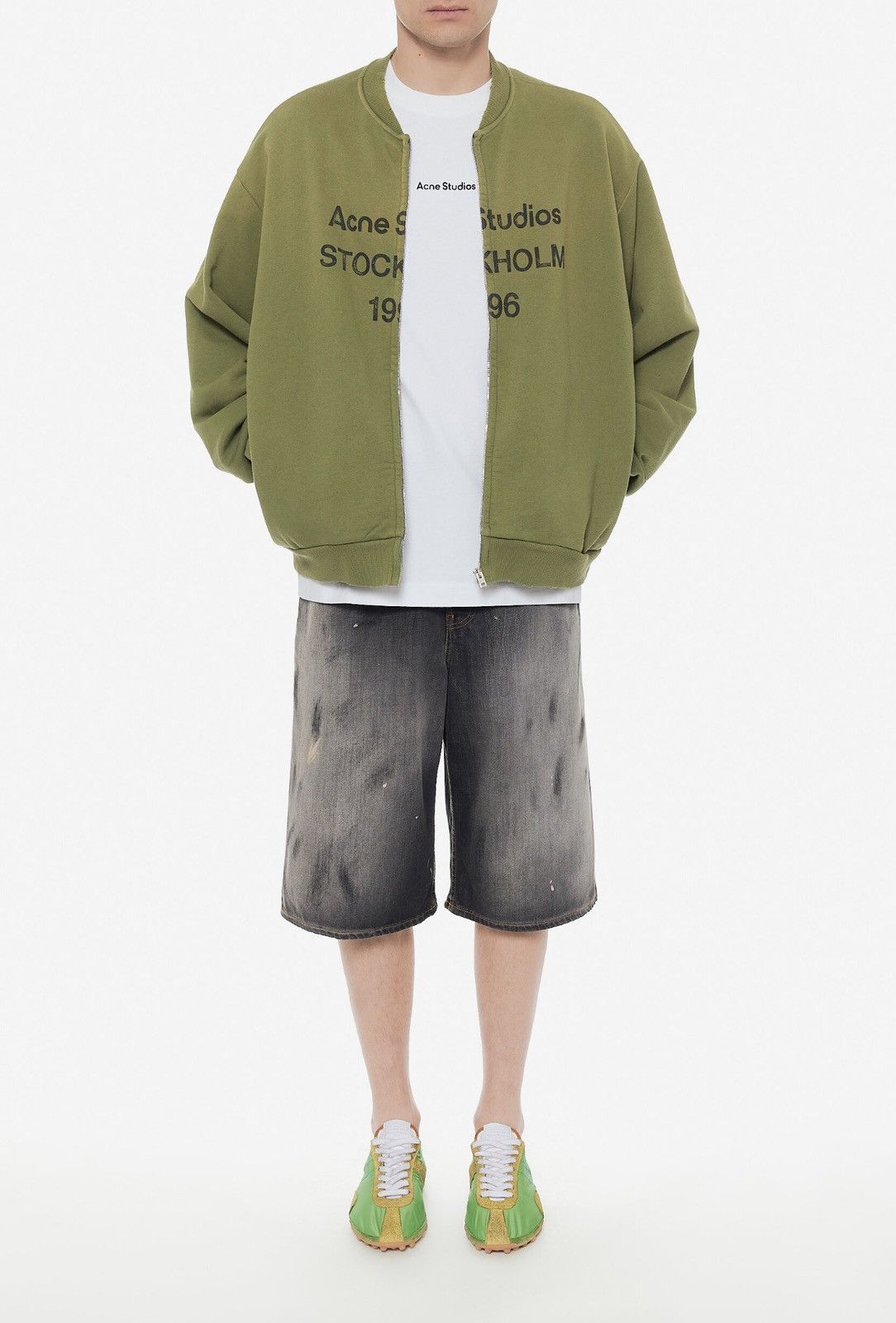 Acne Studios Acne Studios Stockholm 1996 Zip Up Sweatshirt Size US XL / EU 56 / 4 - 4 Thumbnail
