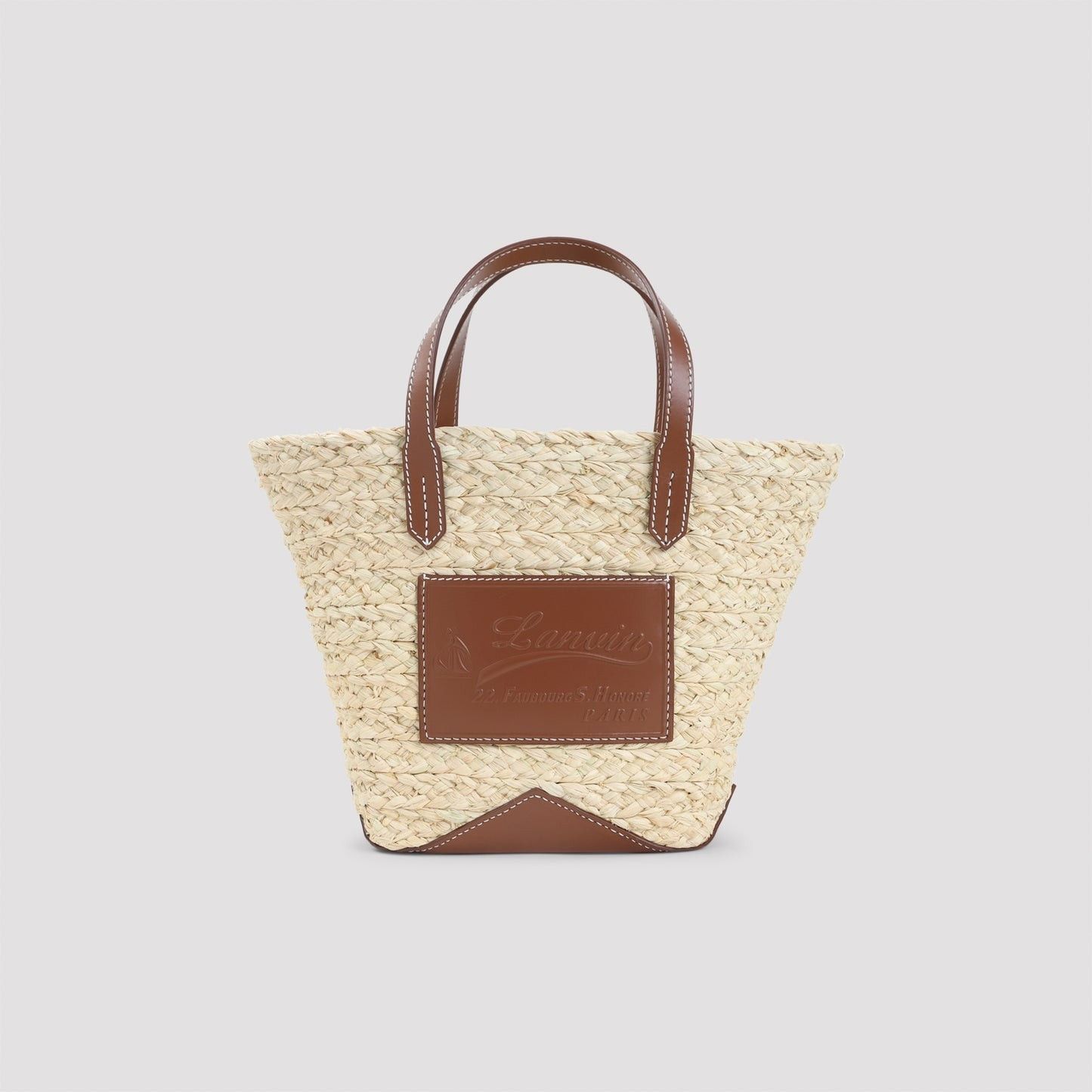 Lanvin LANVIN Catch Brown Top Handle Bag New Size ONE SIZE - 1 Thumbnail
